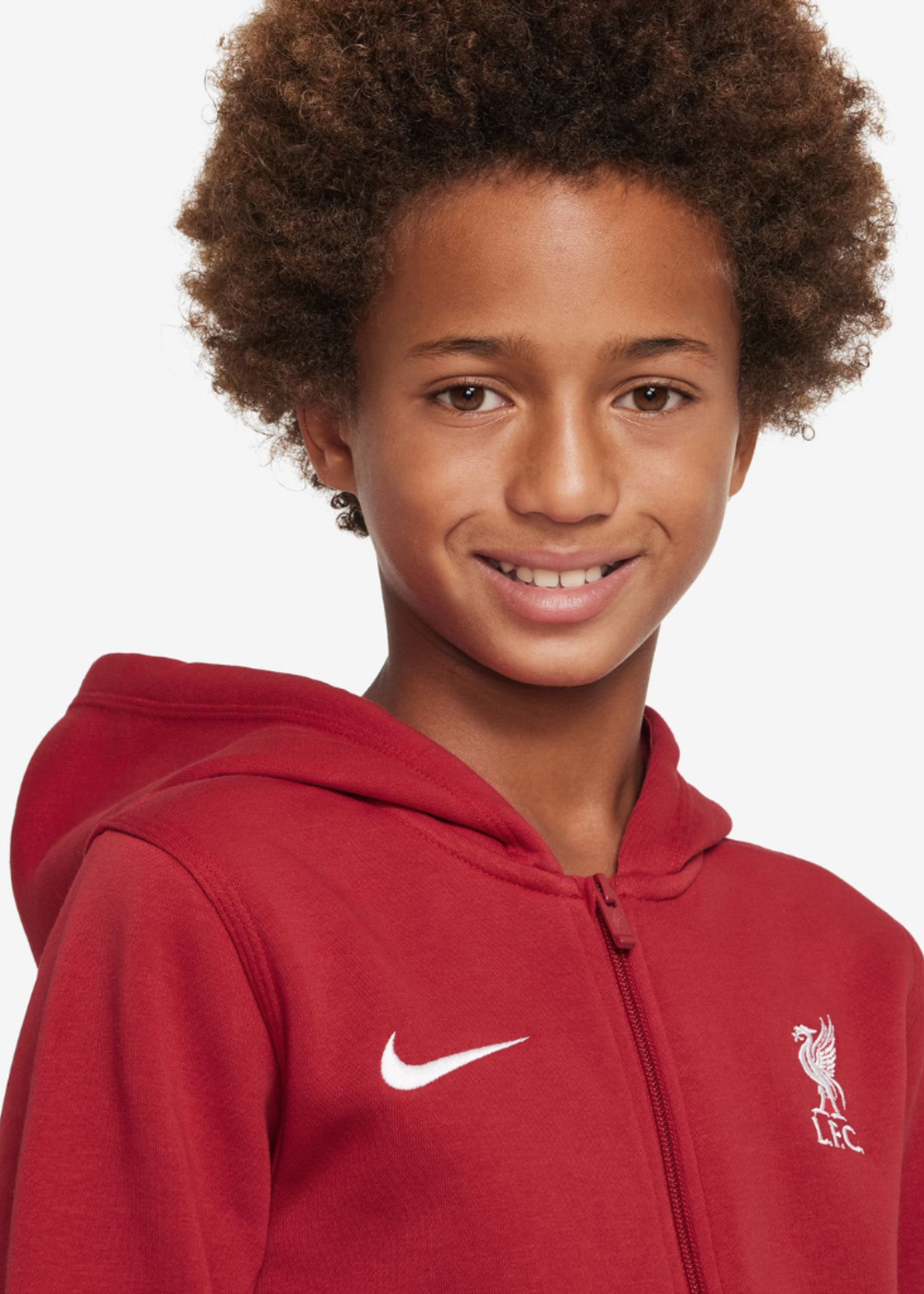 NIKE LIVERPOOL FC CLUB FLEECE KIDS TOP