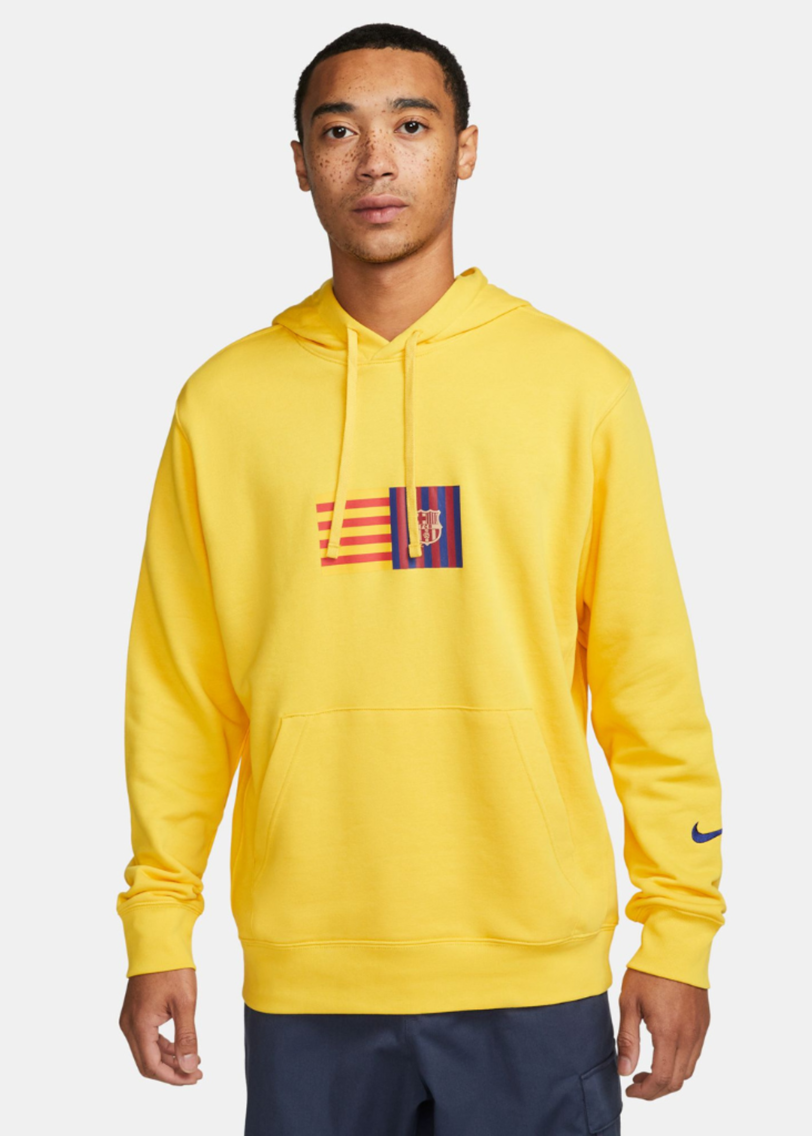 NIKE FC BARCELONA CLUB FLEECE TOP