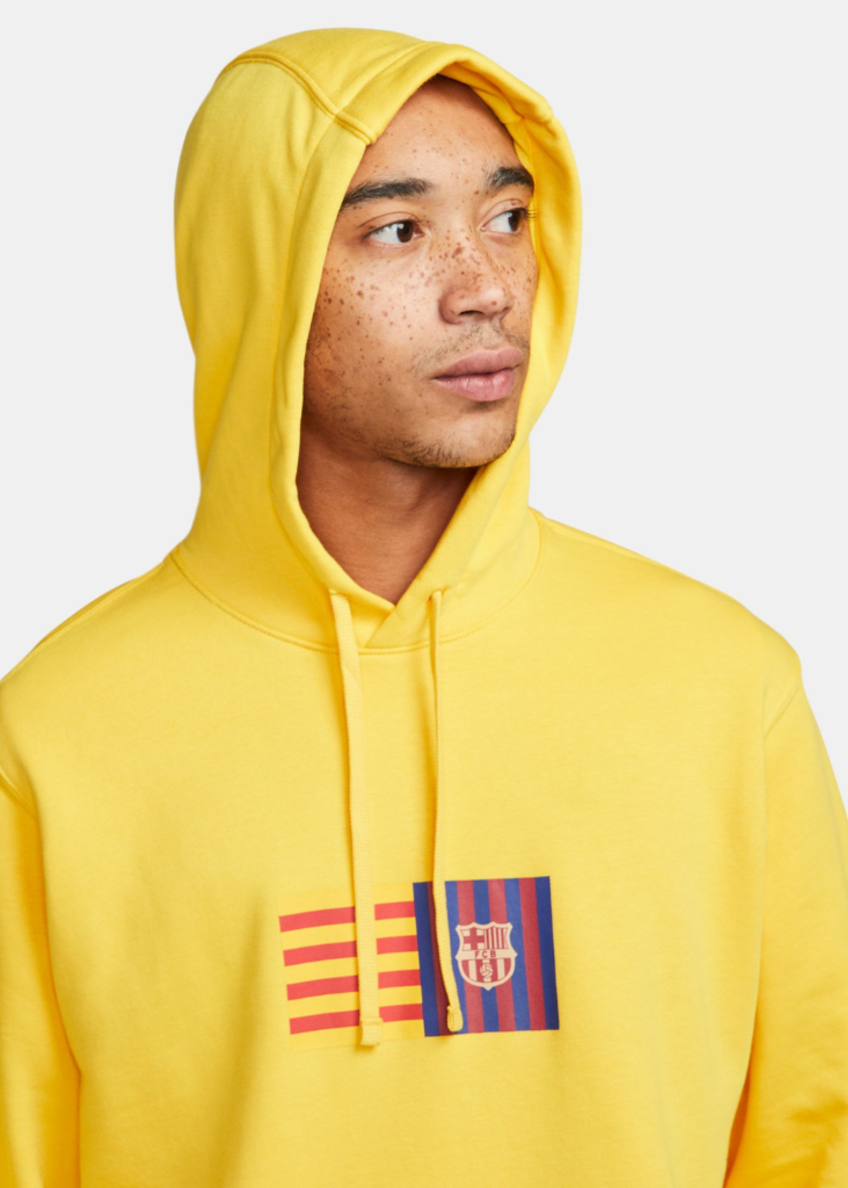 NIKE FC BARCELONA CLUB FLEECE TOP