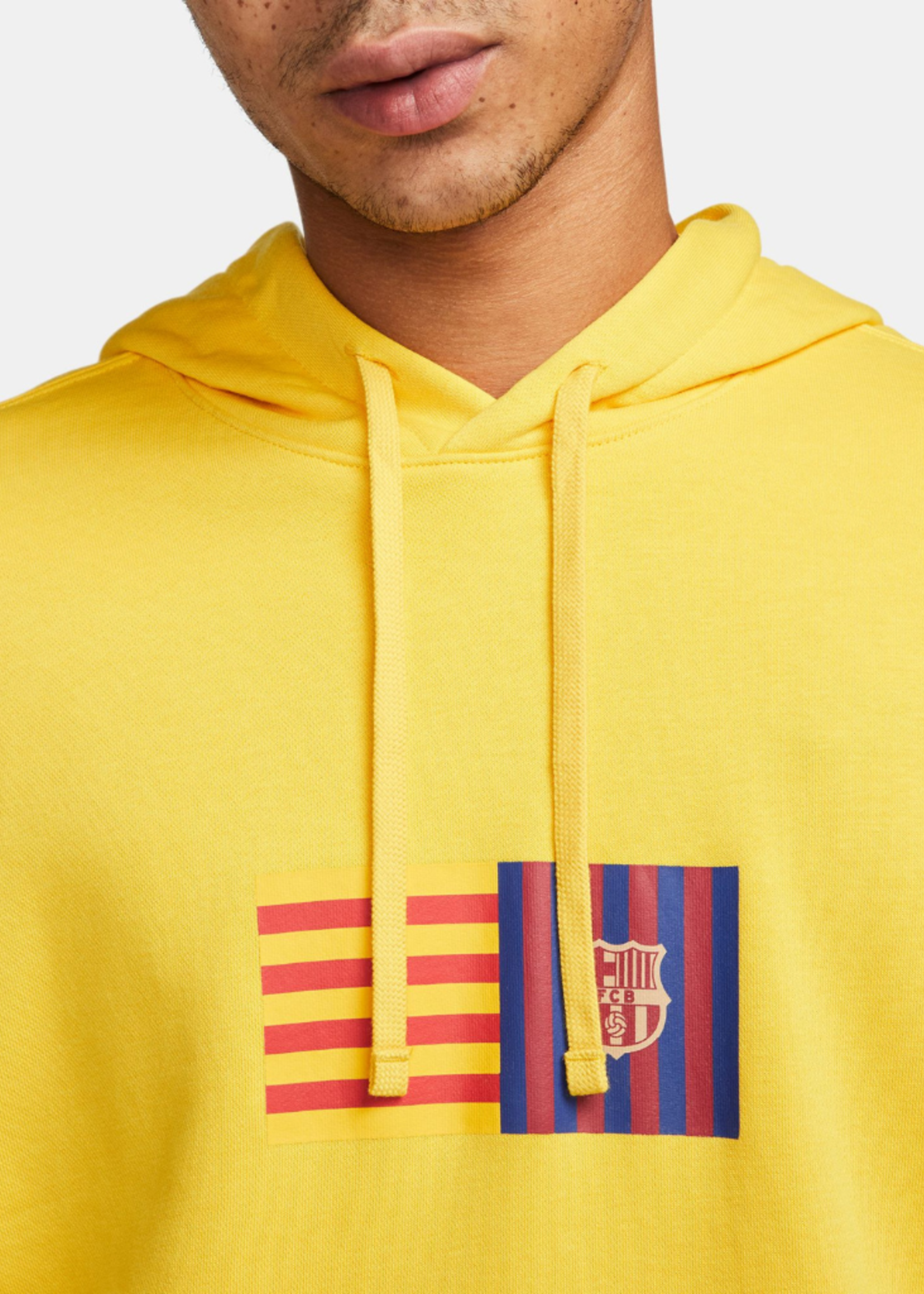 NIKE FC BARCELONA CLUB FLEECE TOP