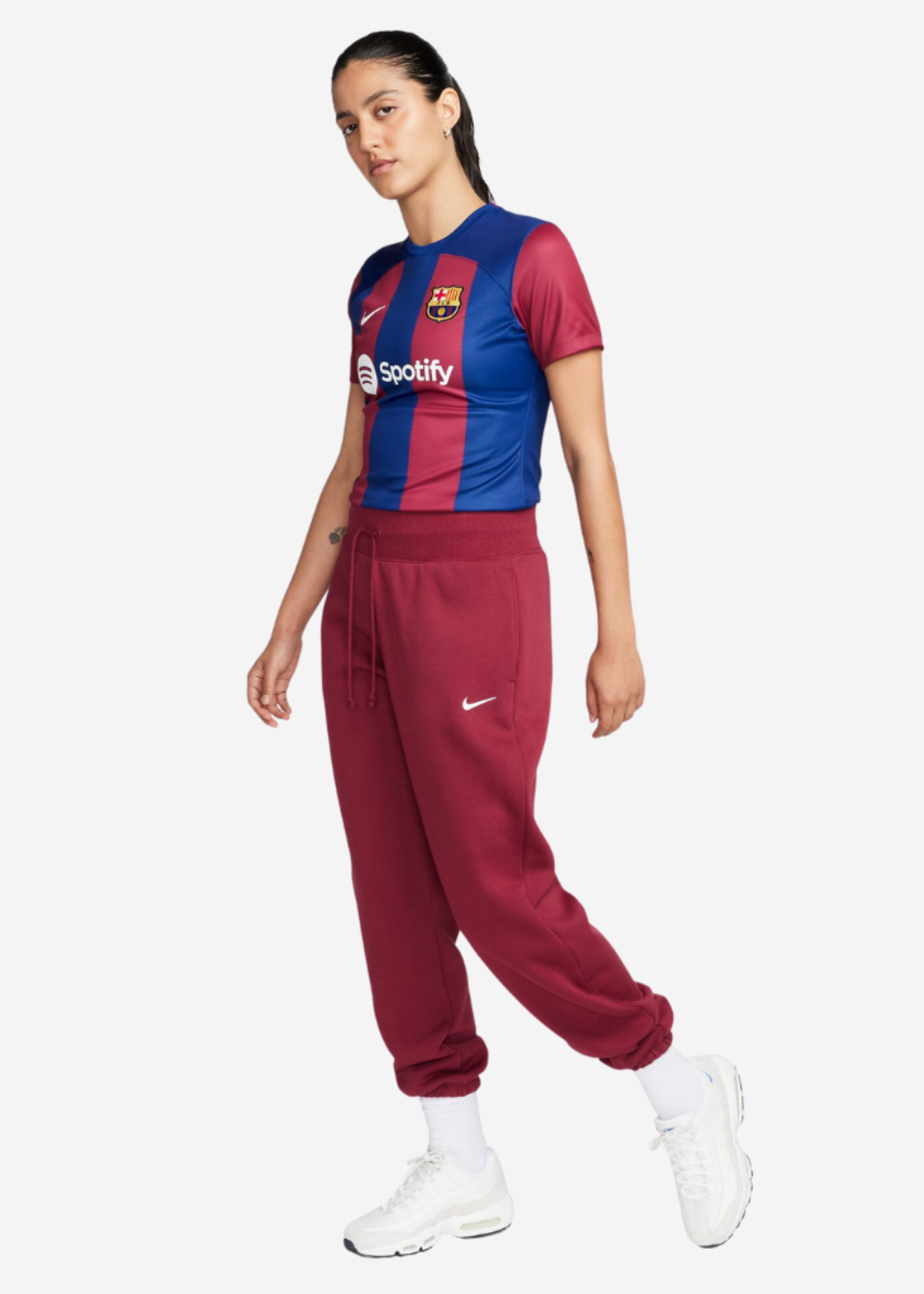 FC Barcelona 2023/24 Stadium Home WOMAN BLUE/RED DX2729-456 - Soccer Action