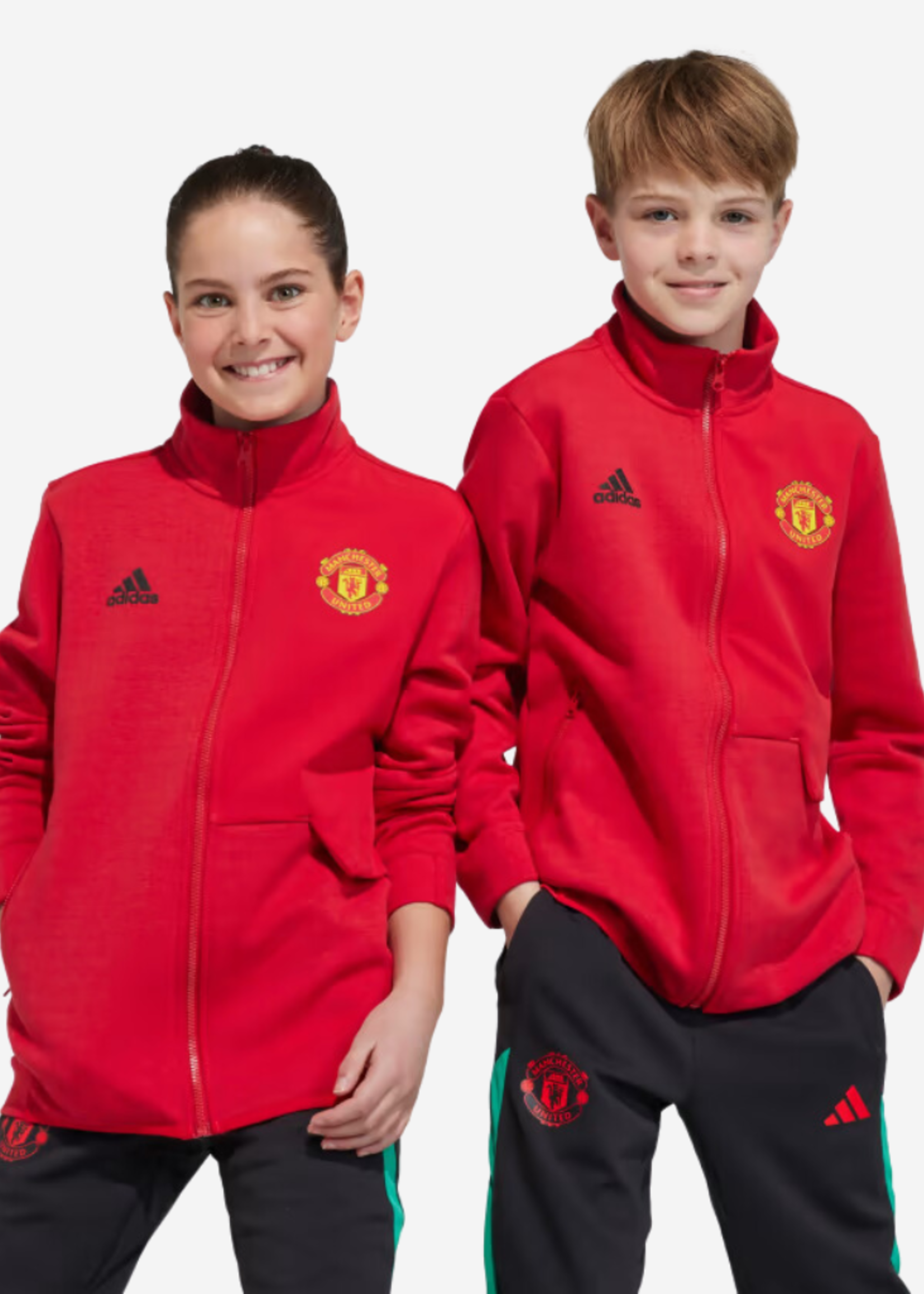 ADIDAS MUFC ANTH KIDS JACKET