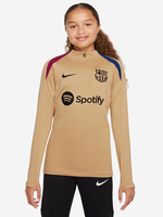 NIKE FC Barcelona Strike KIDS TOP GOLD  FN9936-717