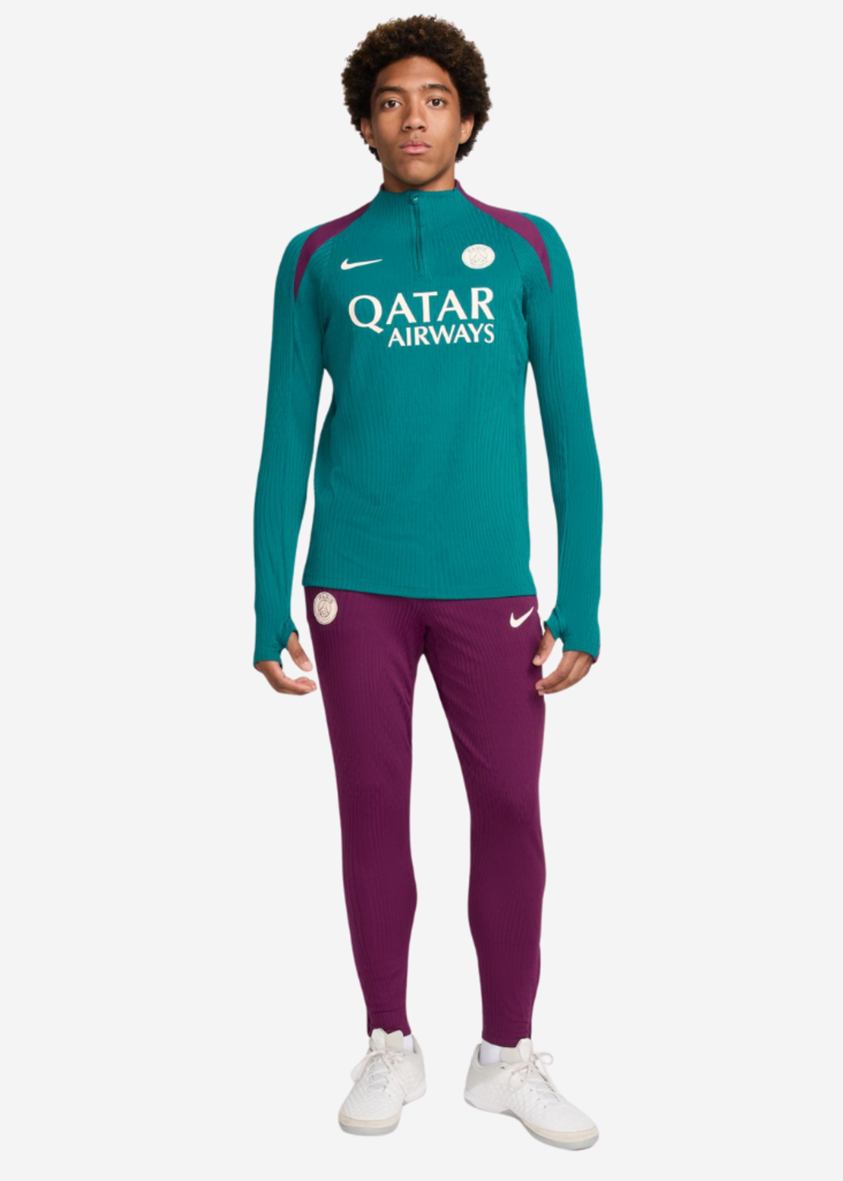 NIKE Paris Saint-Germain Strike Elite TOP TEAL/BORDEAUX FN9280-382