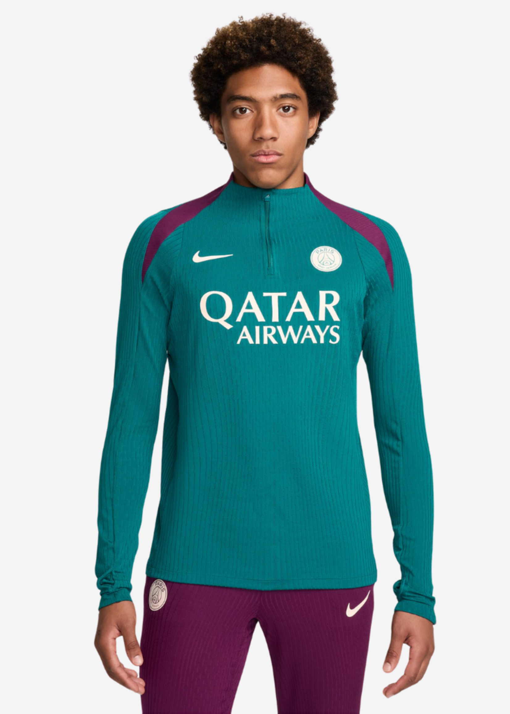 NIKE Paris Saint-Germain Strike Elite TOP TEAL/BORDEAUX FN9280-382