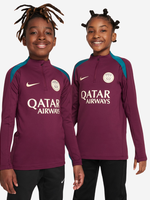 NIKE Paris Saint-Germain Strike Kids Top BORDEAUX FN9940-613