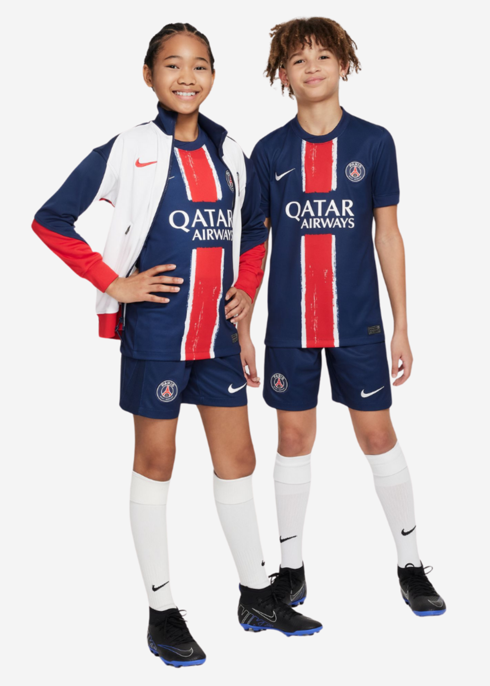 NIKE Paris Saint-Germain 2024/25 Stadium Home KIDS FN9155-411