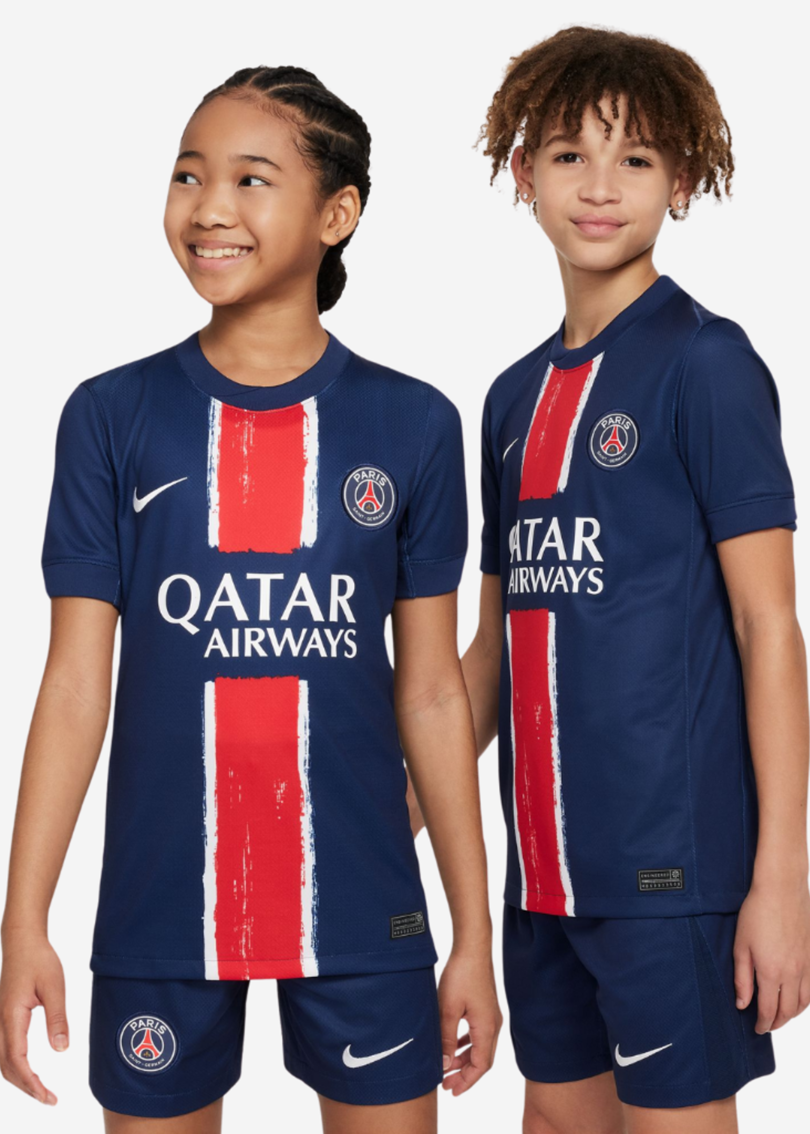 NIKE Paris Saint-Germain 2024/25 Stadium Home KIDS FN9155-411