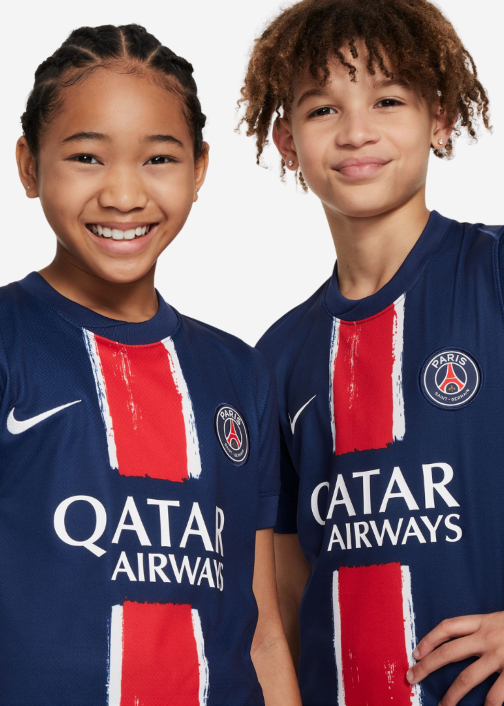 NIKE Paris Saint-Germain 2024/25 Stadium Home KIDS FN9155-411