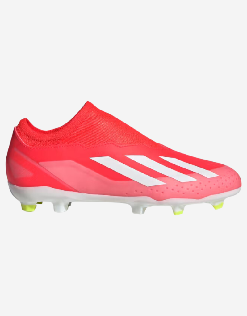 X CRAZYFAST LEAGUE FG KIDS SOLRED IF0688 - Soccer Action
