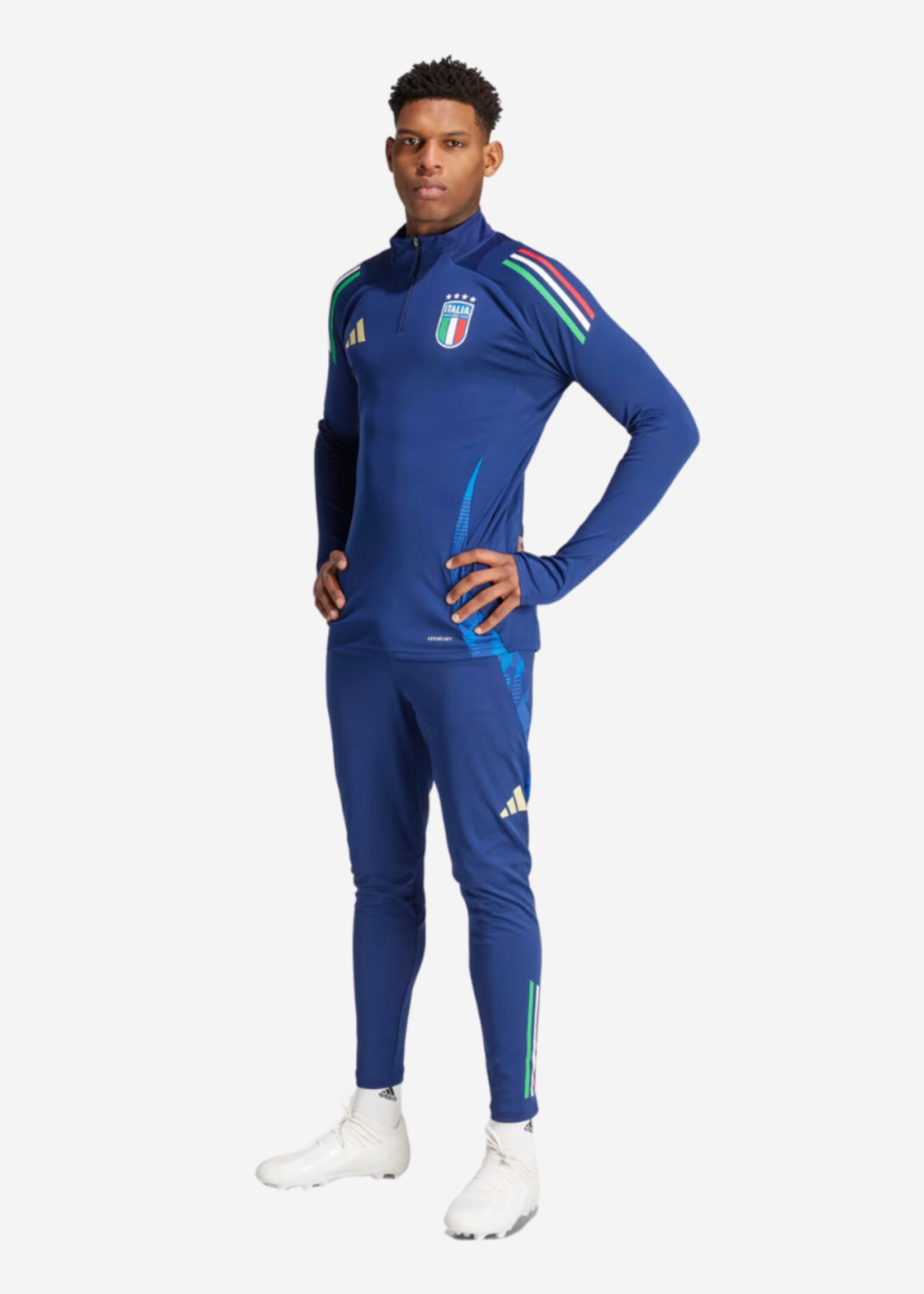 ADIDAS FIGC ITALY TRAINING TOP NGTSKY BLUE IQ2167