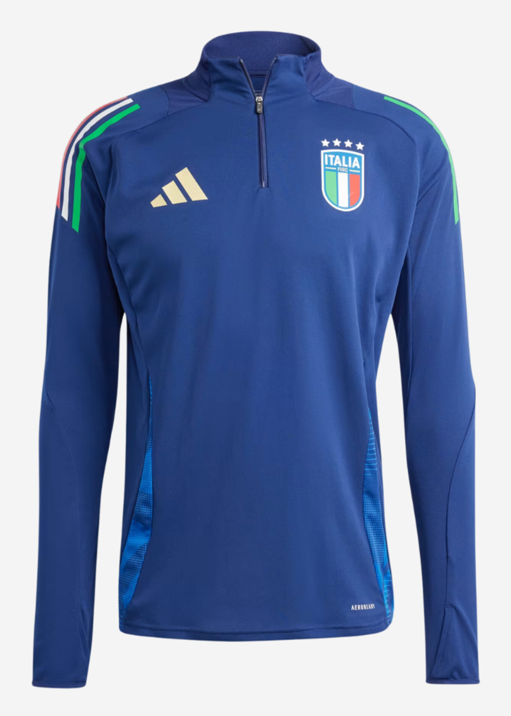 ADIDAS FIGC ITALY TRAINING TOP NGTSKY BLUE IQ2167