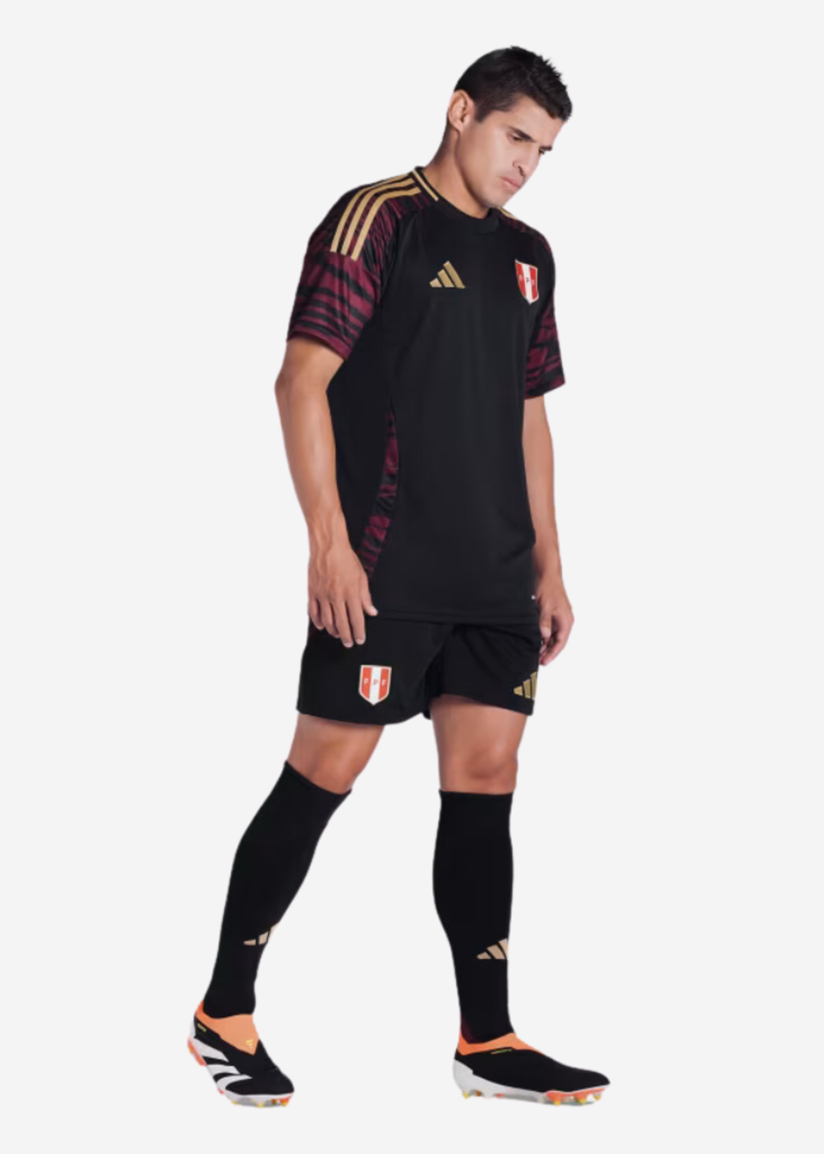 ADIDAS FPF PERU AWAY JERSEY BLACK IQ2445