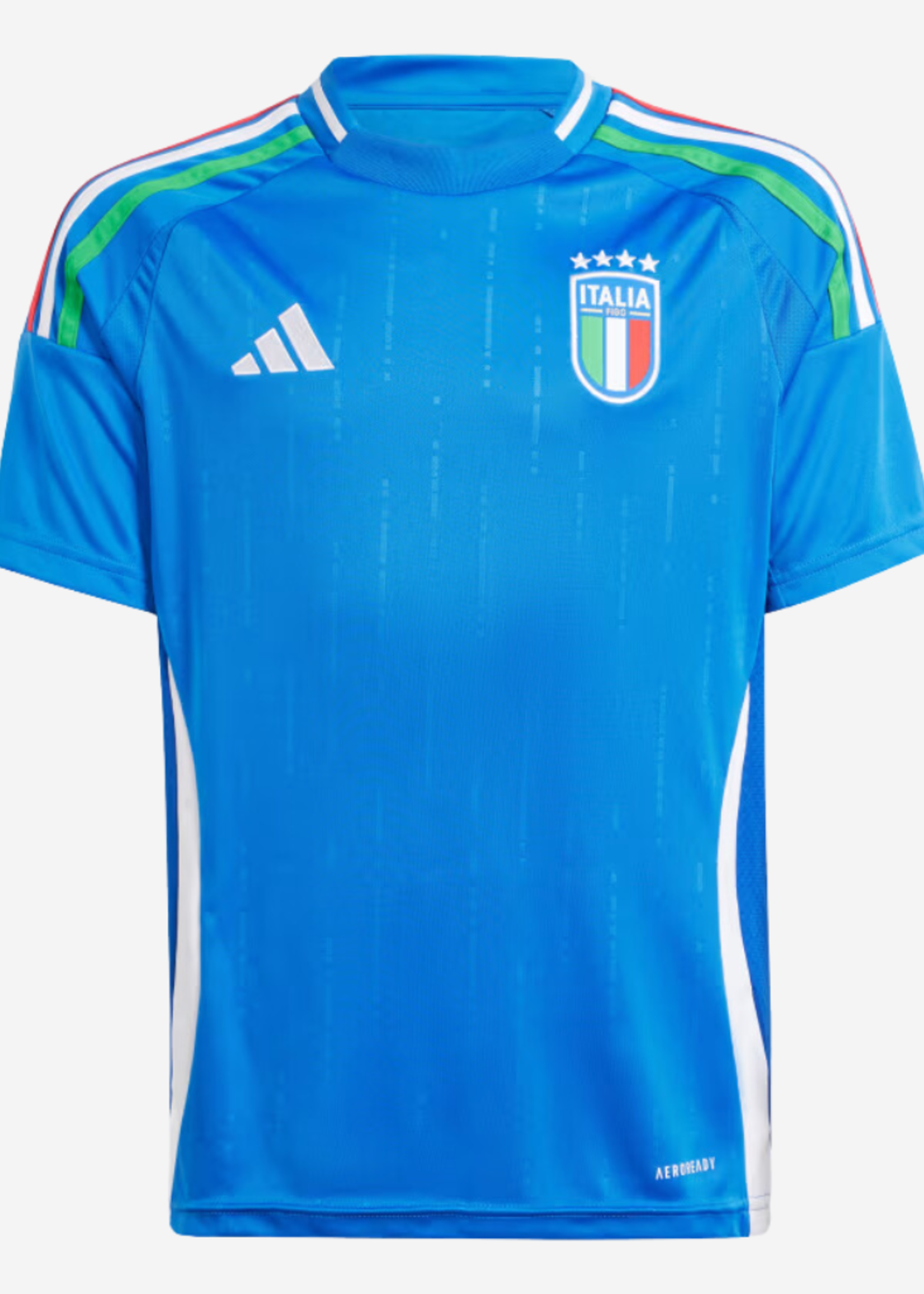 ADIDAS FIGC ITALY HOME JERSEY KIDS BLUE IQ0496