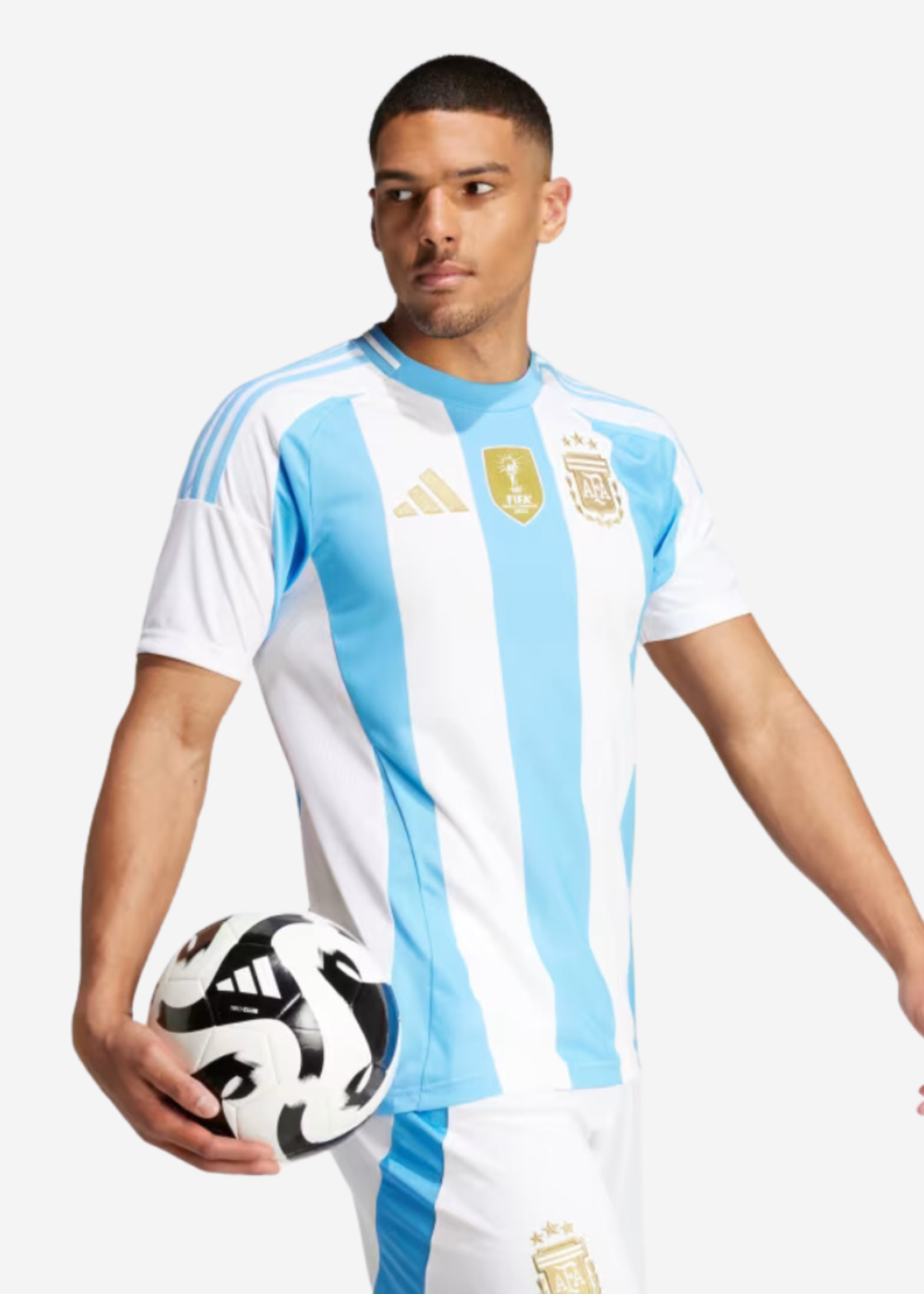 ADIDAS AFA ARGENTINA HOME JERSEY WHITE/BLUE IP8409