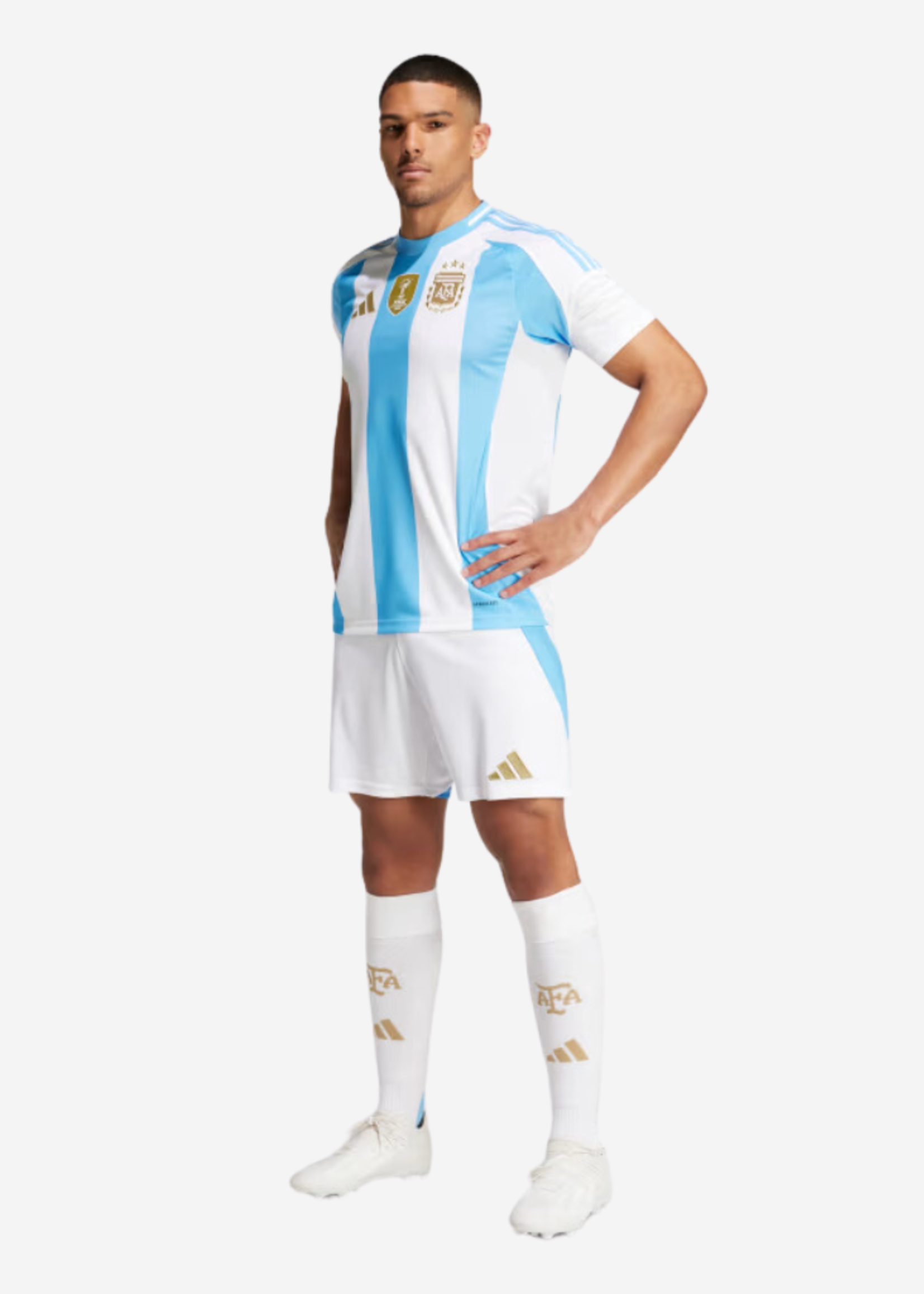 ADIDAS AFA ARGENTINA HOME JERSEY WHITE/BLUE IP8409