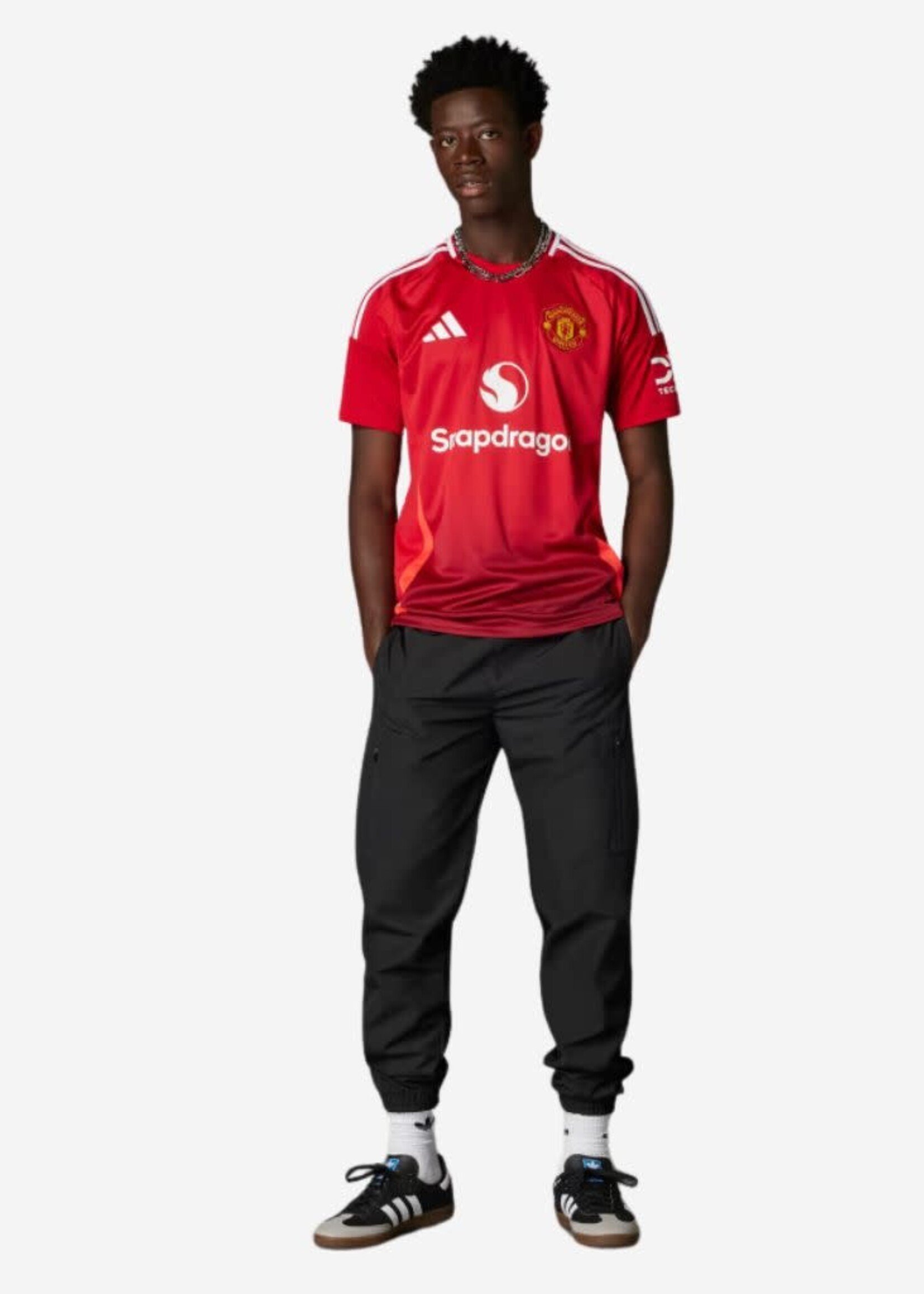 ADIDAS MUFC MANCHESTER UNITED HOME JERSEY RED IU1397