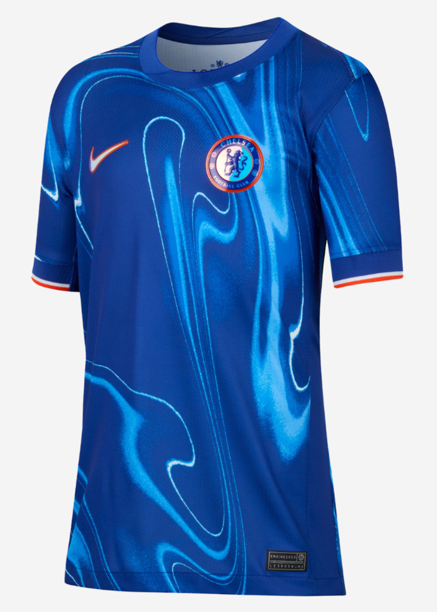 NIKE Chelsea FC 2023/24 Stadium Home Kids BLUE/ORANGE/WHITE FN9124-496