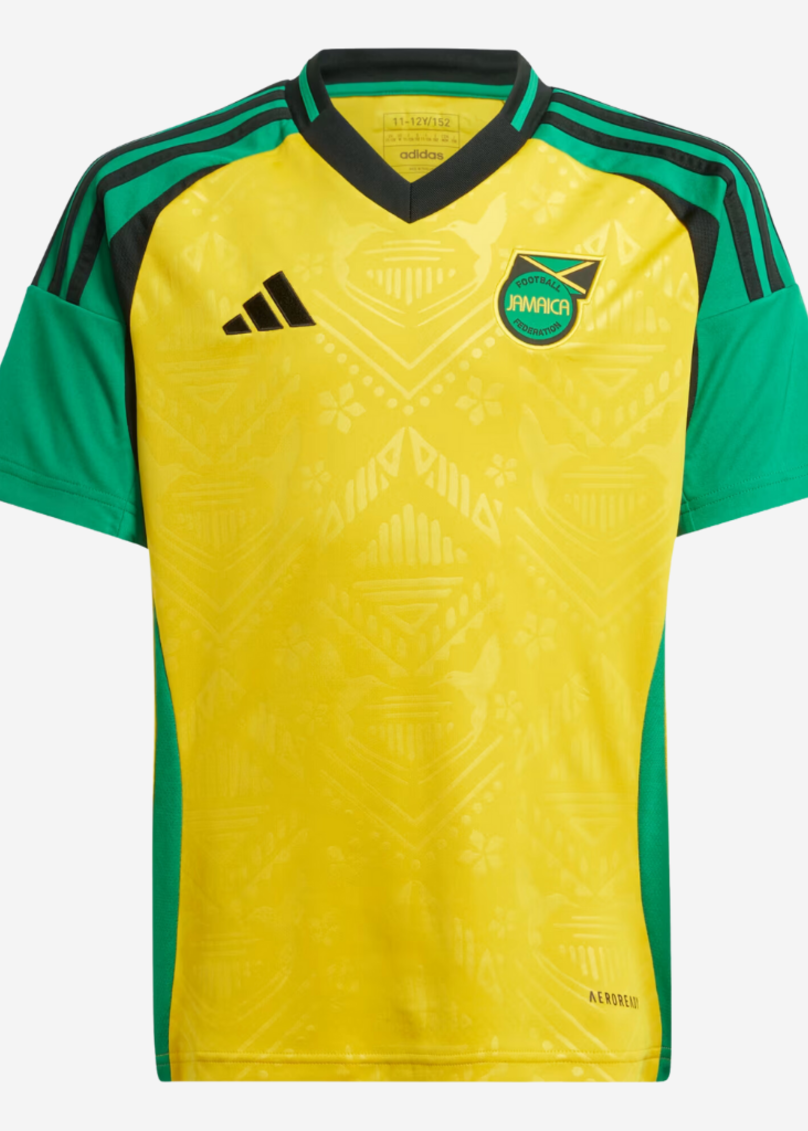 ADIDAS JFF JAMAICA HOME JERSEY KIDS HAZYEL IS5674