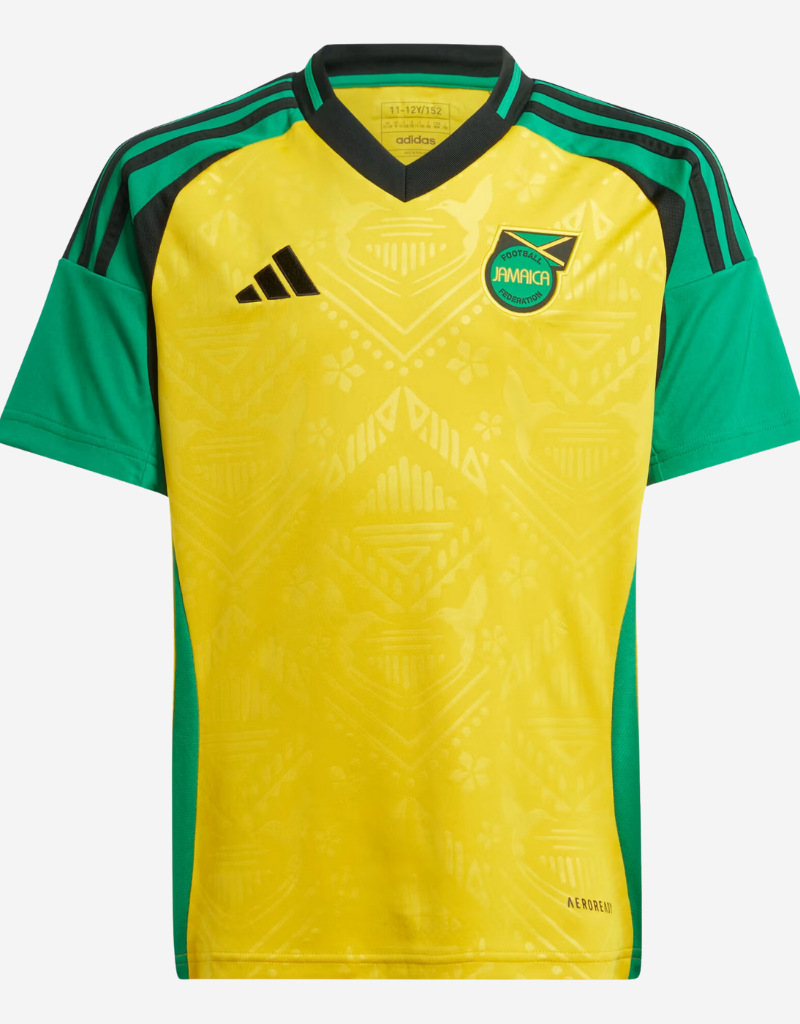 JFF JAMAICA HOME JERSEY KIDS HAZYEL IS5674 - Soccer Action