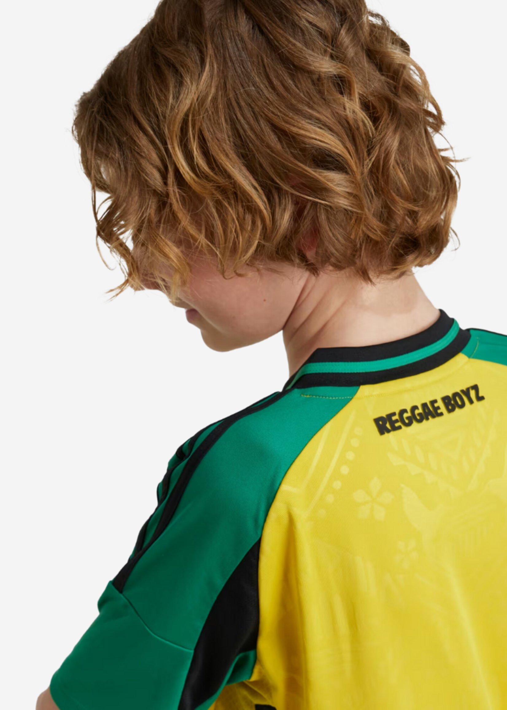 ADIDAS JFF JAMAICA HOME JERSEY KIDS HAZYEL IS5674