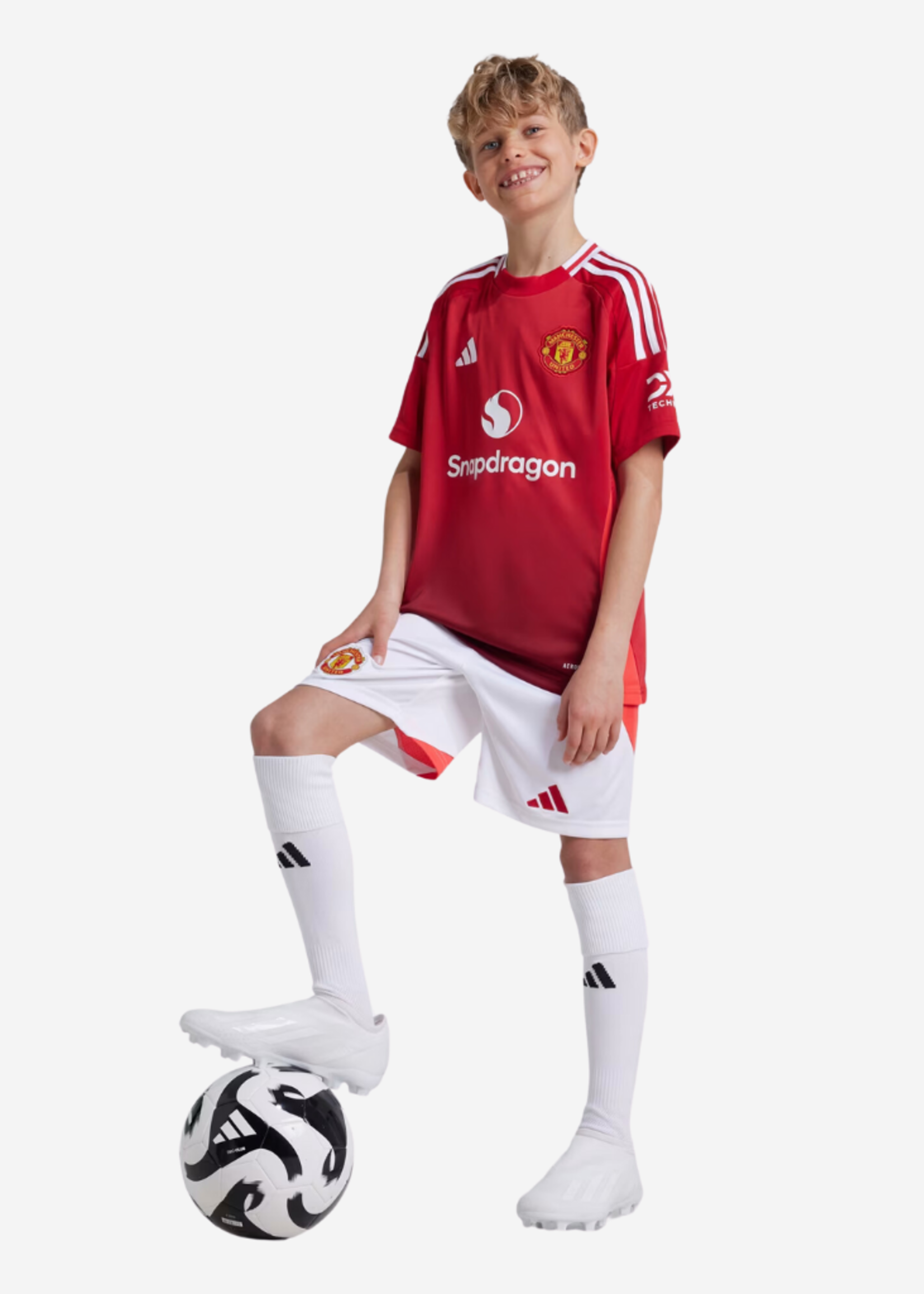 ADIDAS MUFC MAN UNITED HOME JERSEY KIDS