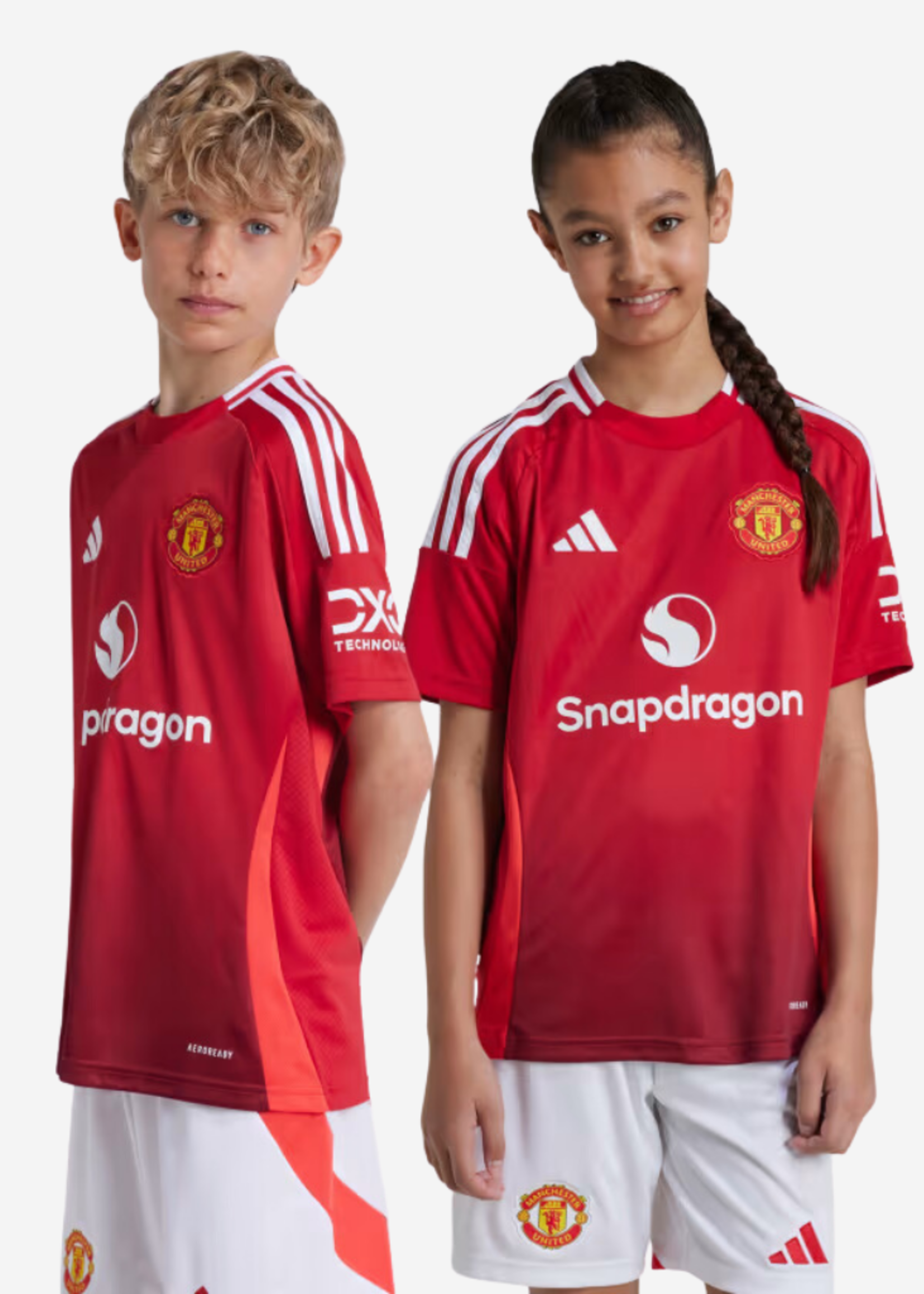 ADIDAS MUFC MAN UNITED HOME JERSEY KIDS RED IT1972