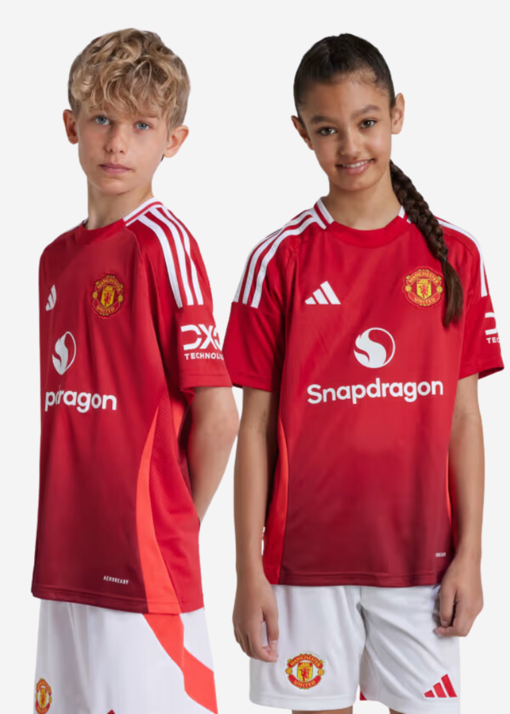ADIDAS MUFC MAN UNITED HOME JERSEY KIDS
