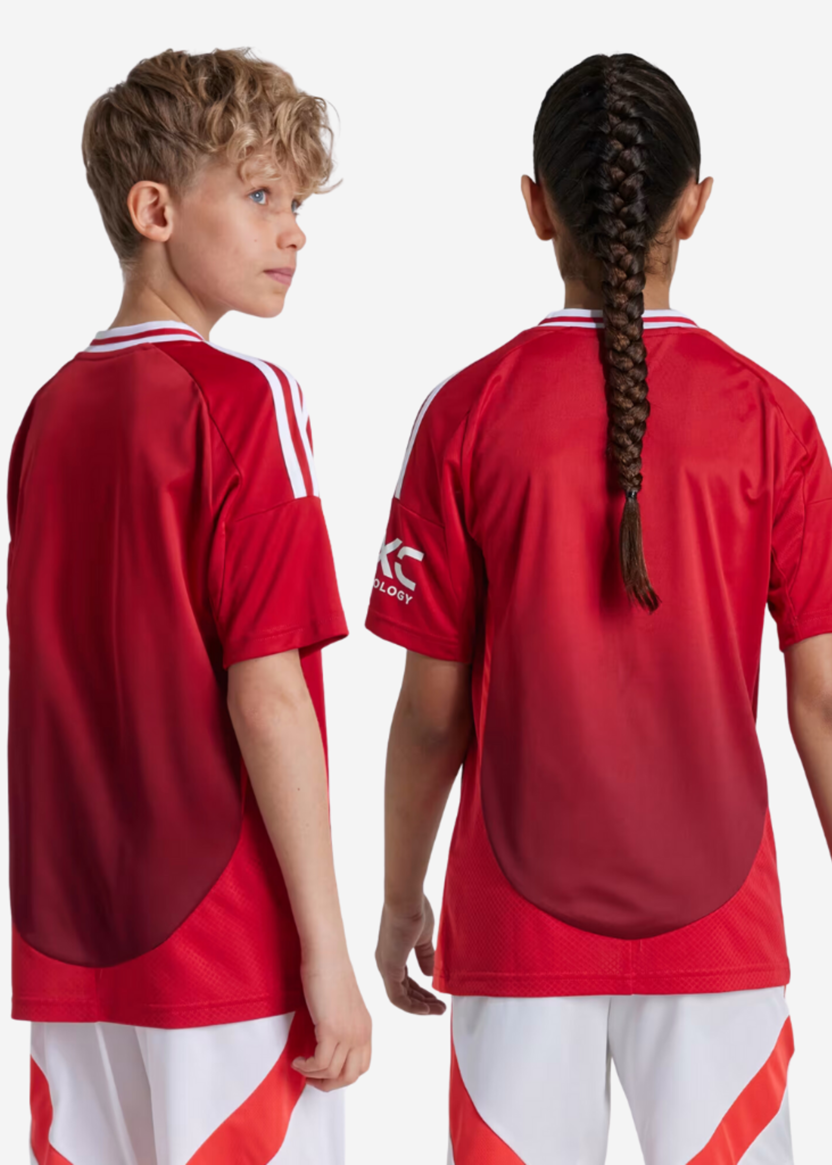 ADIDAS MUFC MAN UNITED HOME JERSEY KIDS