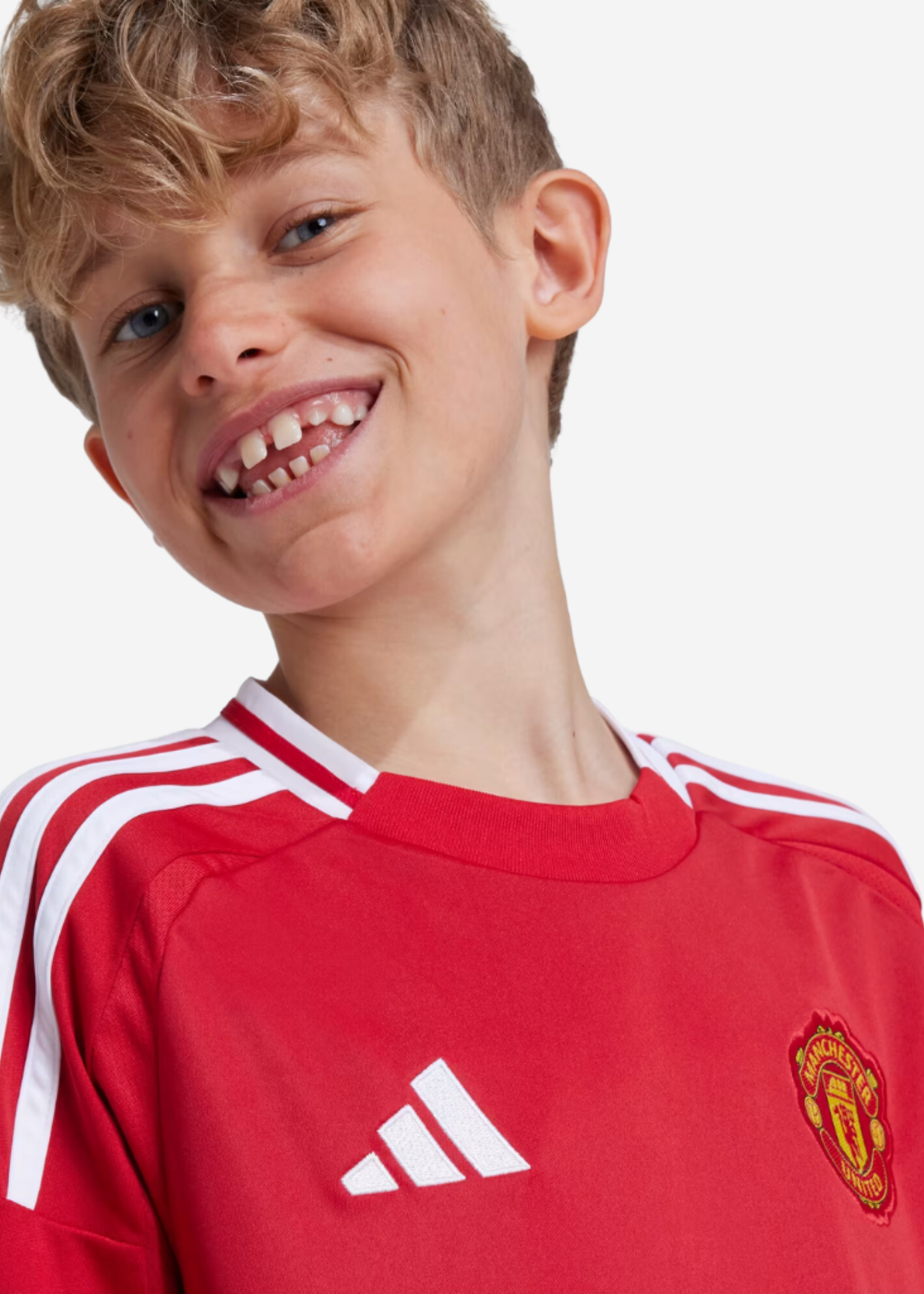 ADIDAS MUFC MAN UNITED HOME JERSEY KIDS