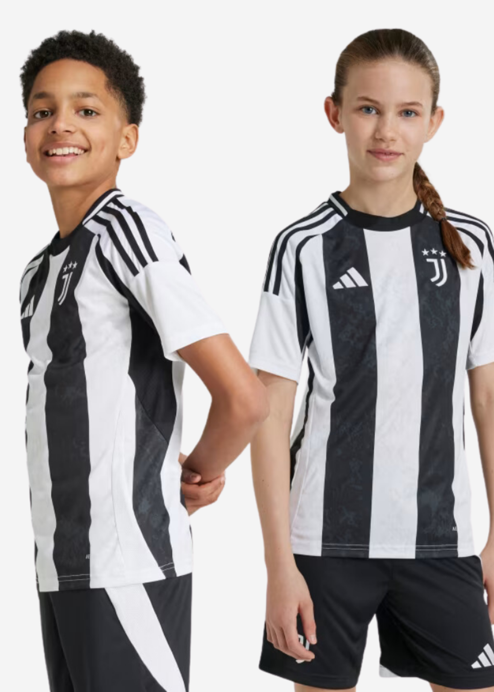 ADIDAS JUVE HOME JERSEY KIDS WHITE/BLACK IT3552