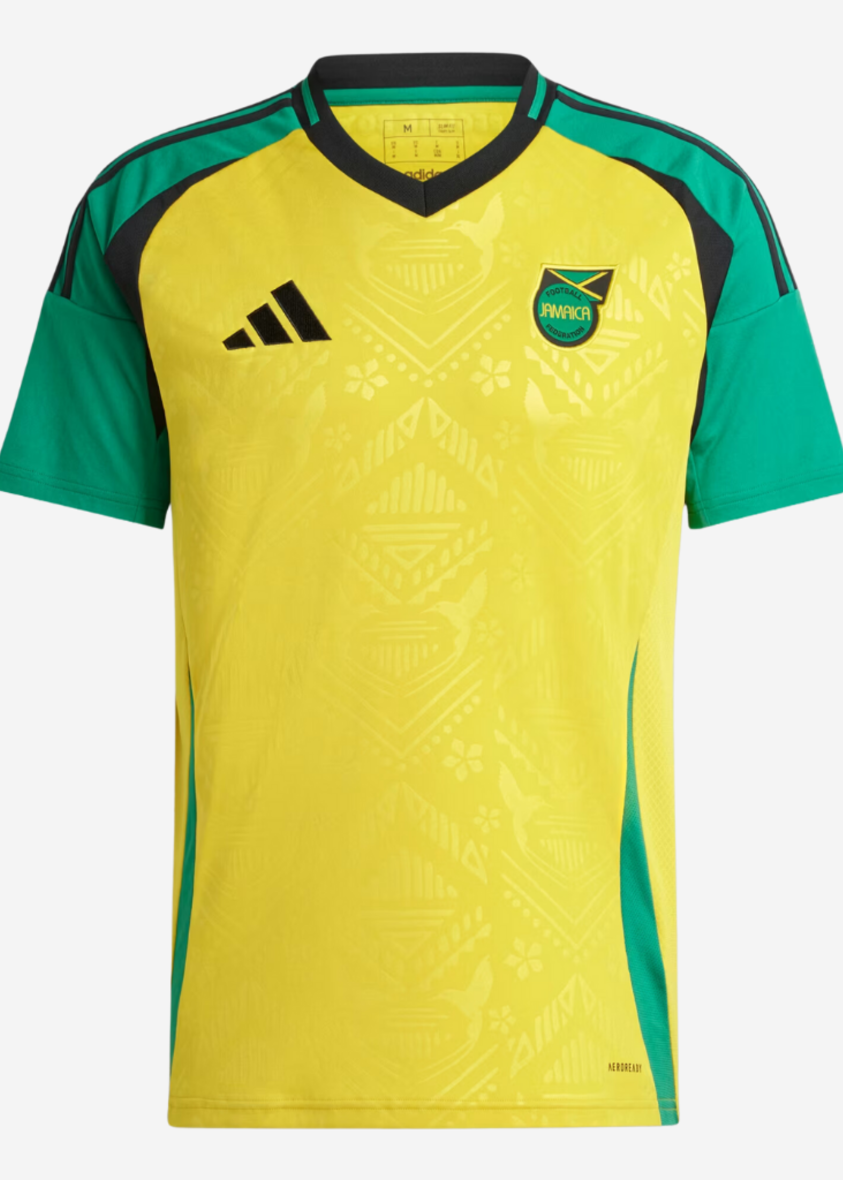 ADIDAS JFF JAMAICA HOME JERSEY HAZYEL IT8541