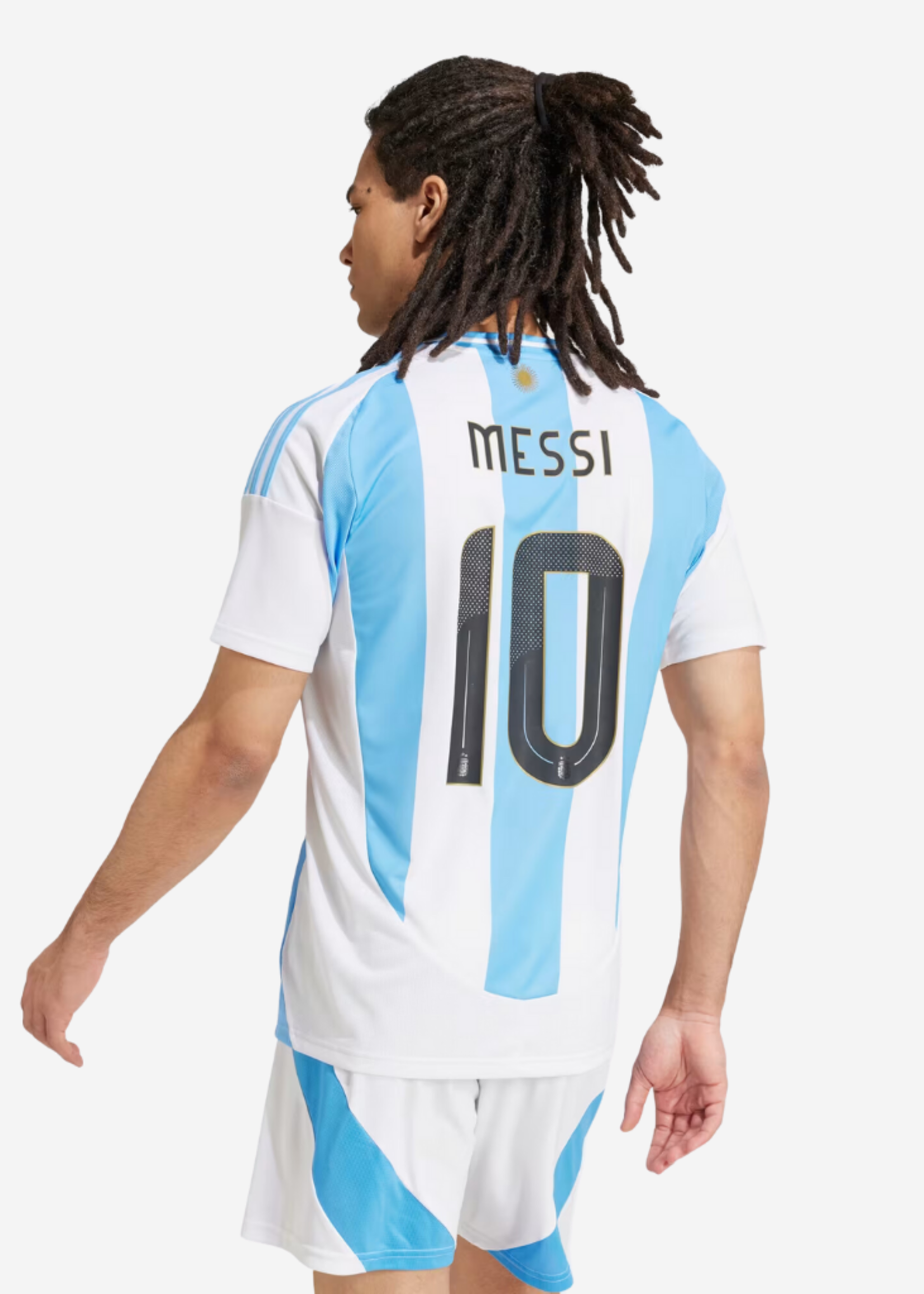 ADIDAS AFA ARGENTINA HOME MESSI WHITE/BLUE IX7790