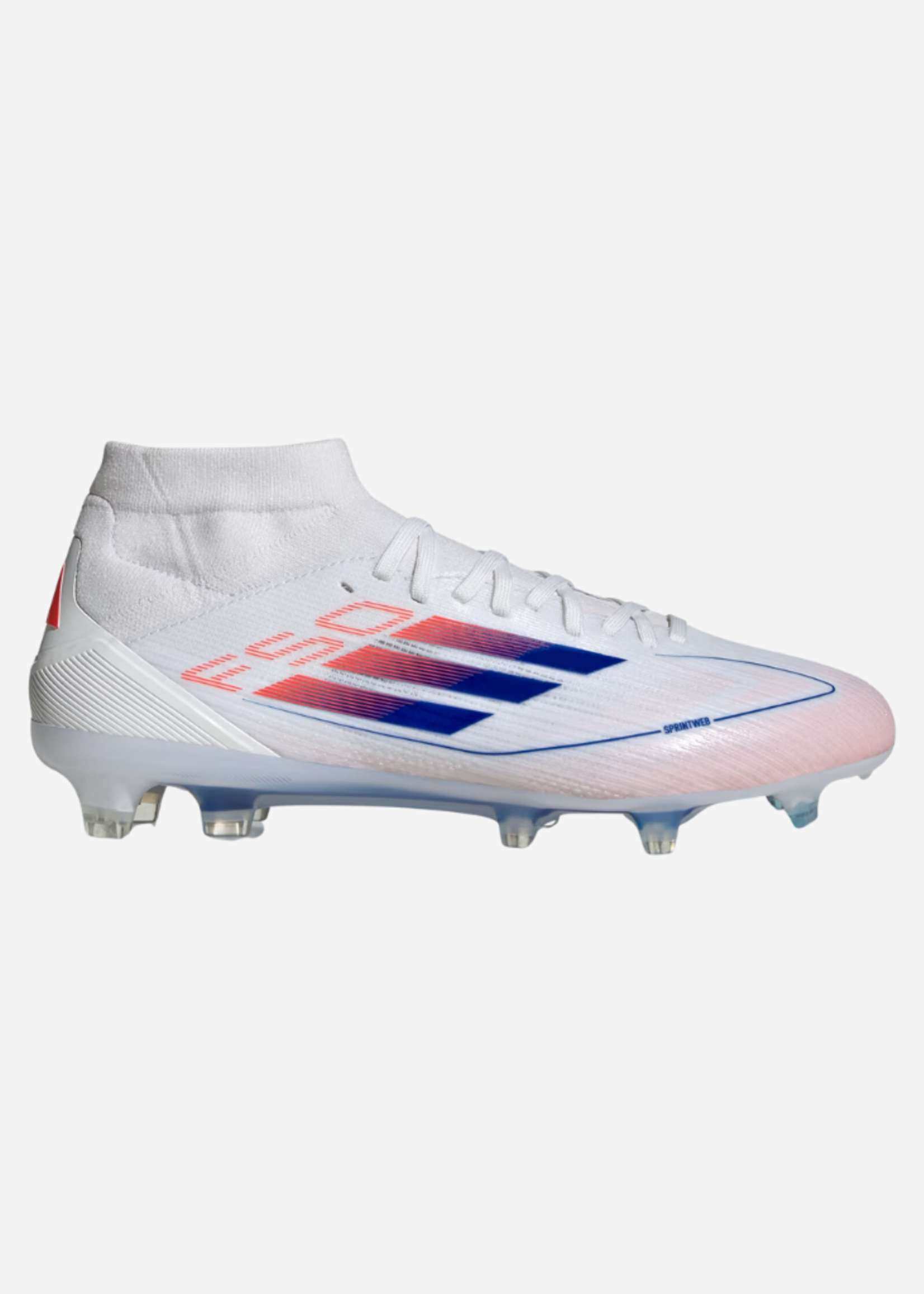 ADIDAS ADIDAS F50 PRO MID FG W  WHITE/BLUE/SOLRED ID9187