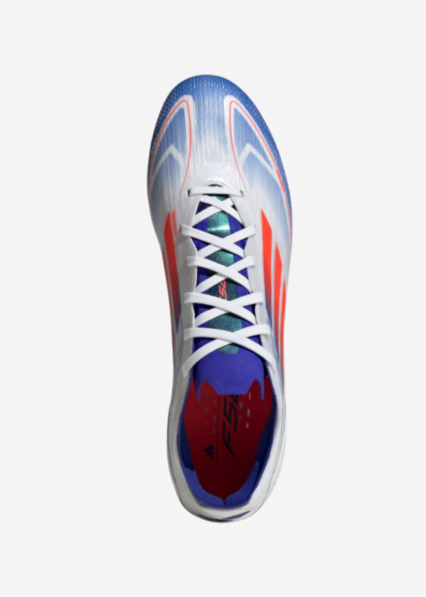 ADIDAS ADIDAS F50 PRO FG WHITE/SOLRED/BLUE IE0596