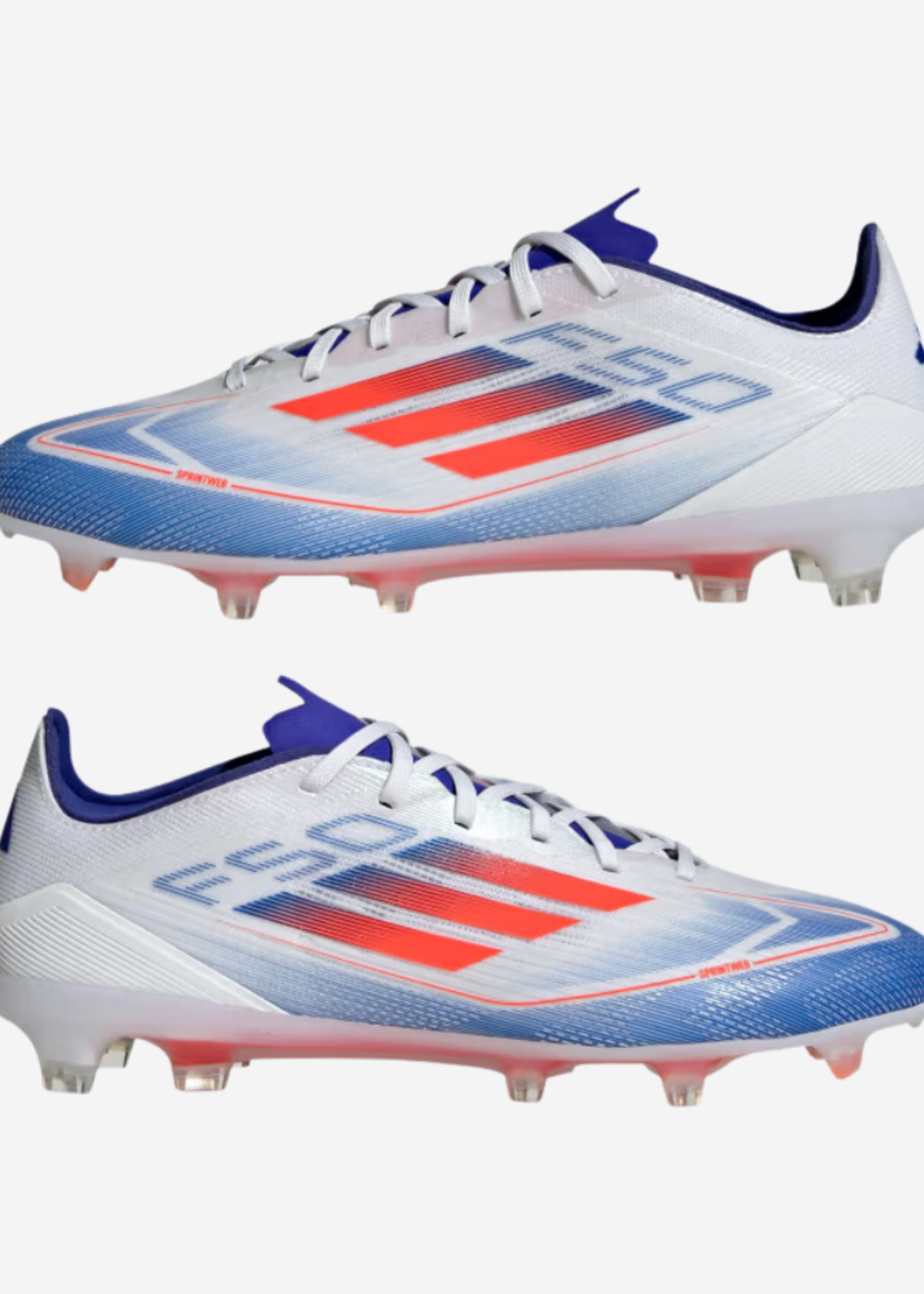 ADIDAS ADIDAS F50 PRO FG WHITE/SOLRED/BLUE IE0596