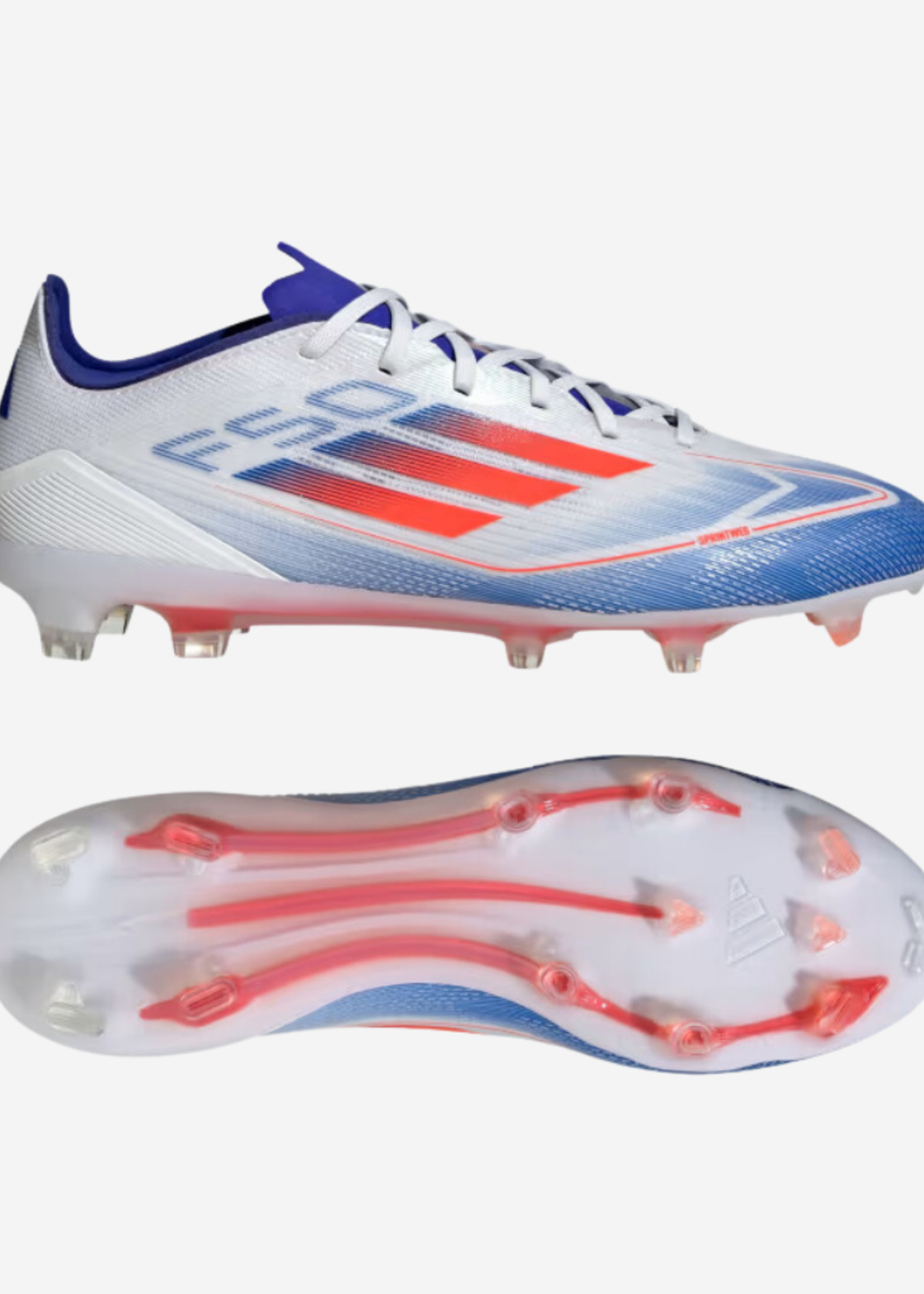 ADIDAS ADIDAS F50 PRO FG WHITE/SOLRED/BLUE IE0596