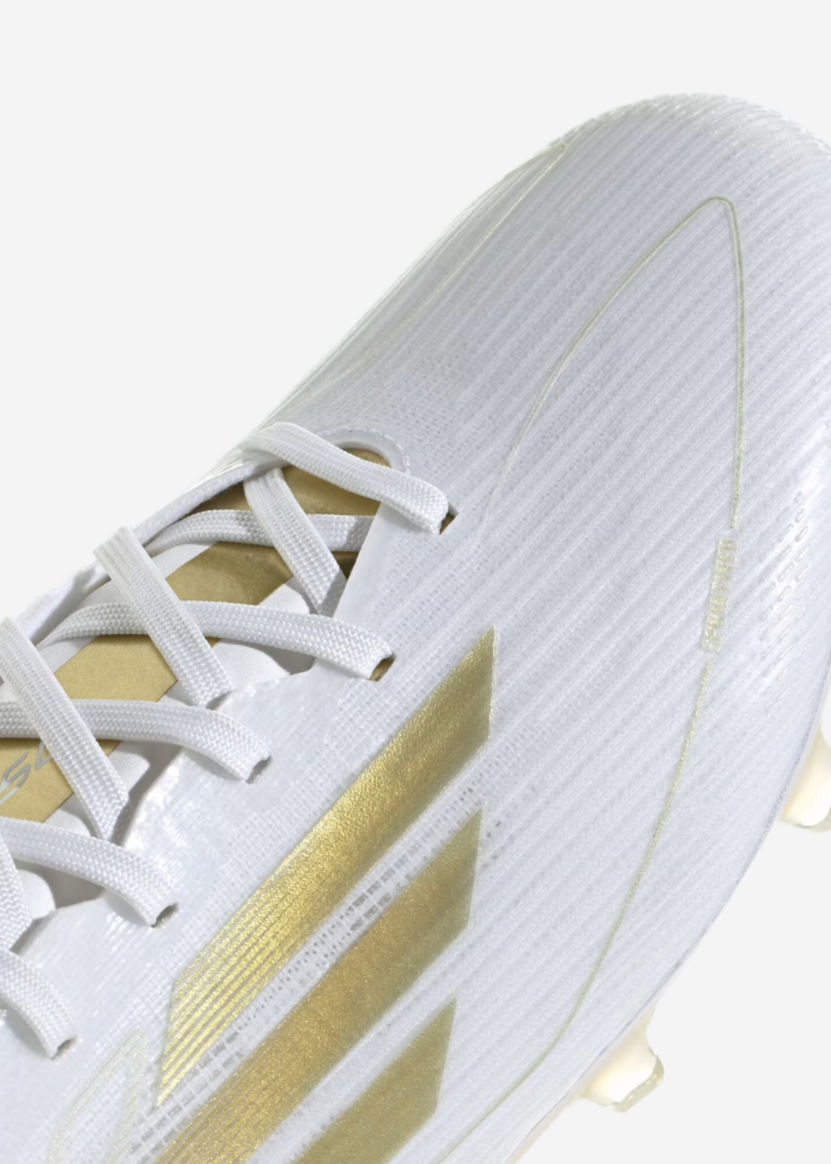 ADIDAS ADIDAS F50 PRO FG WHITE/GOLD IE0598