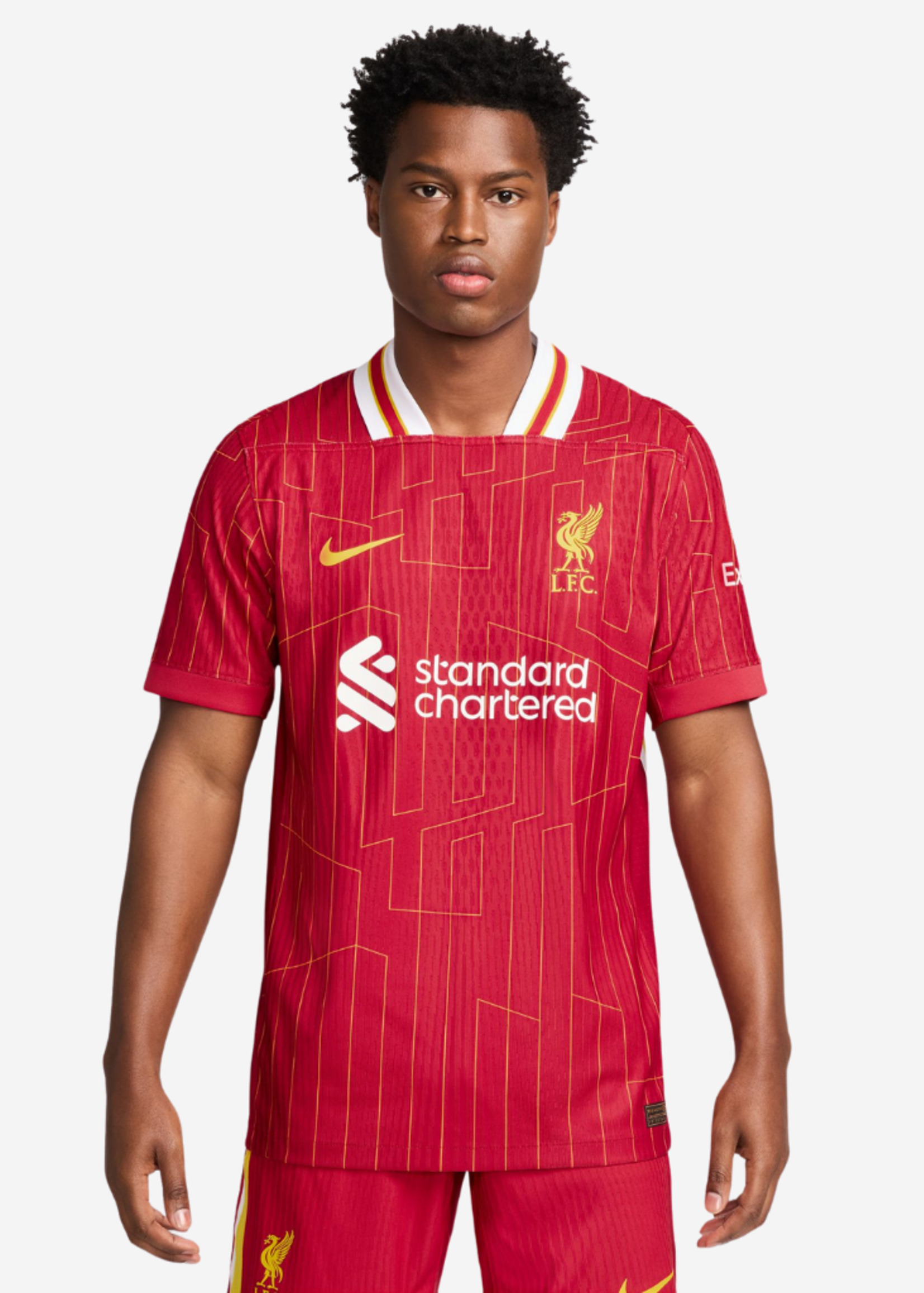 NIKE Liverpool FC 2024/25 Match Home RED/WHITE/YELLOW FN8776-688