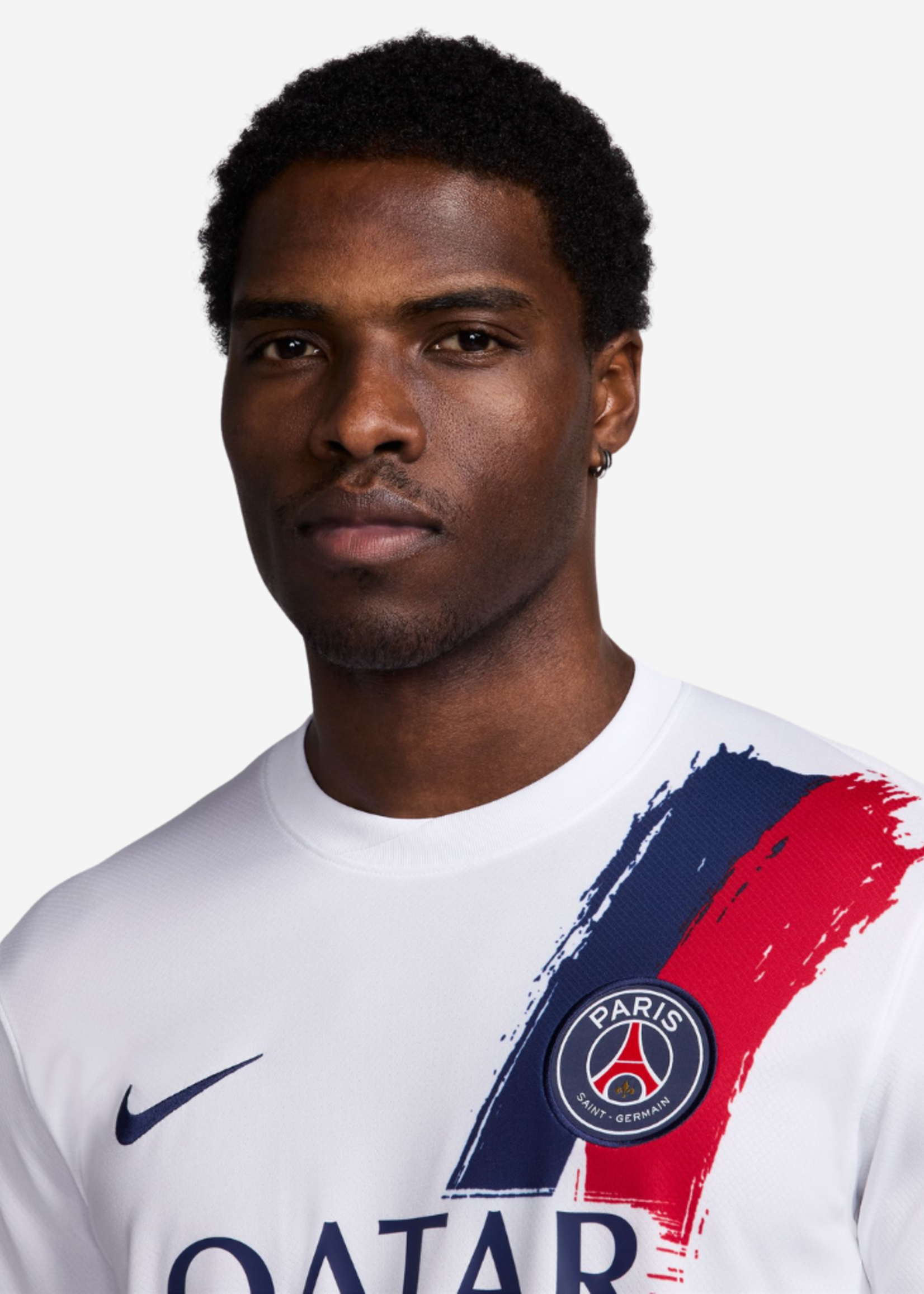 NIKE Paris Saint-Germain 2024/25 Stadium Away WHITE/NAVY FN8781-101