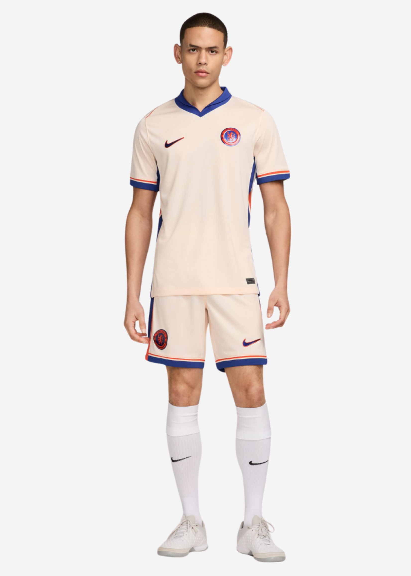 NIKE Chelsea FC 2024/25 Stadium Away GUAVA/ORANGE/BLUE FN8786-839