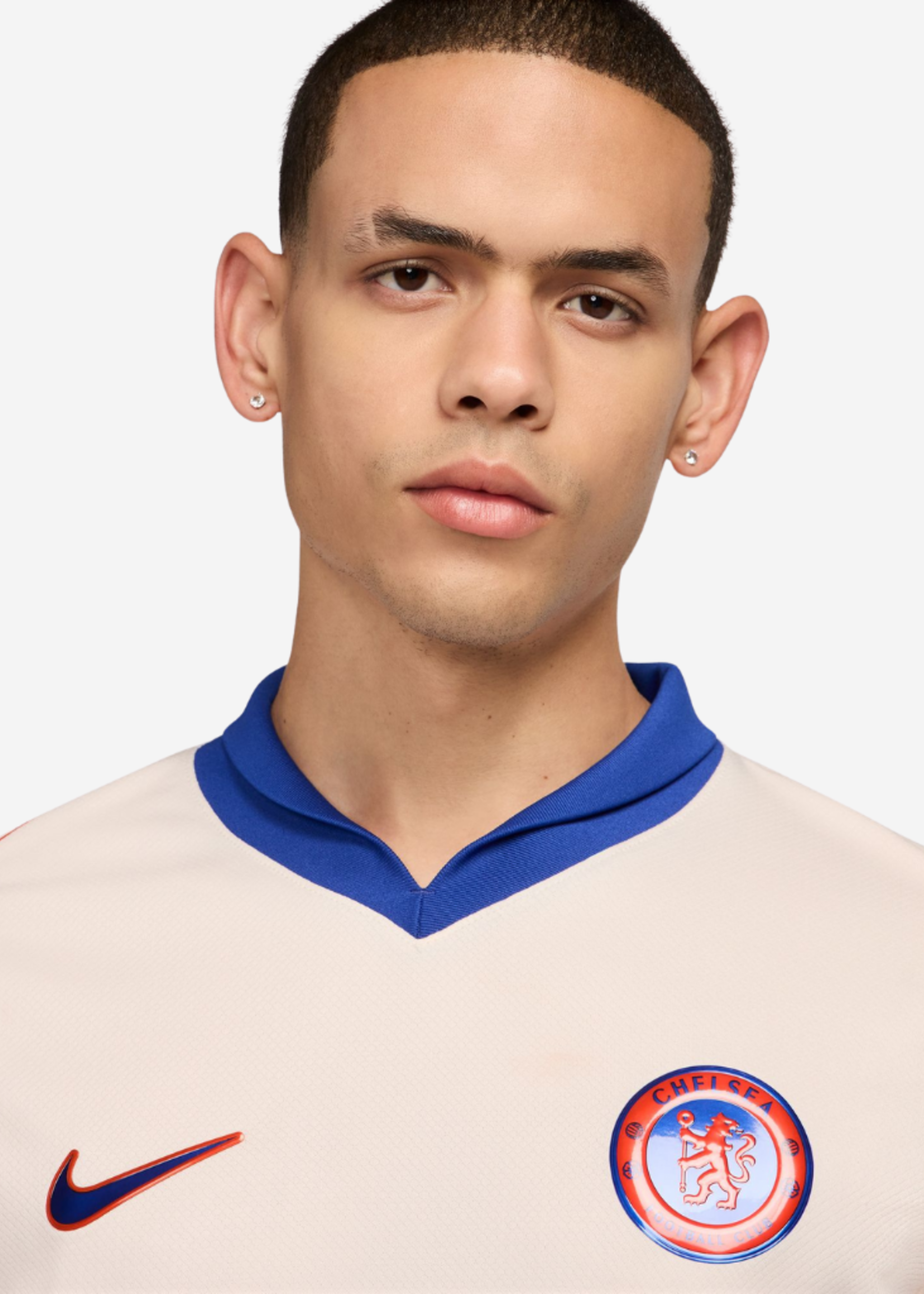 NIKE Chelsea FC 2024/25 Stadium Away GUAVA/ORANGE/BLUE FN8786-839