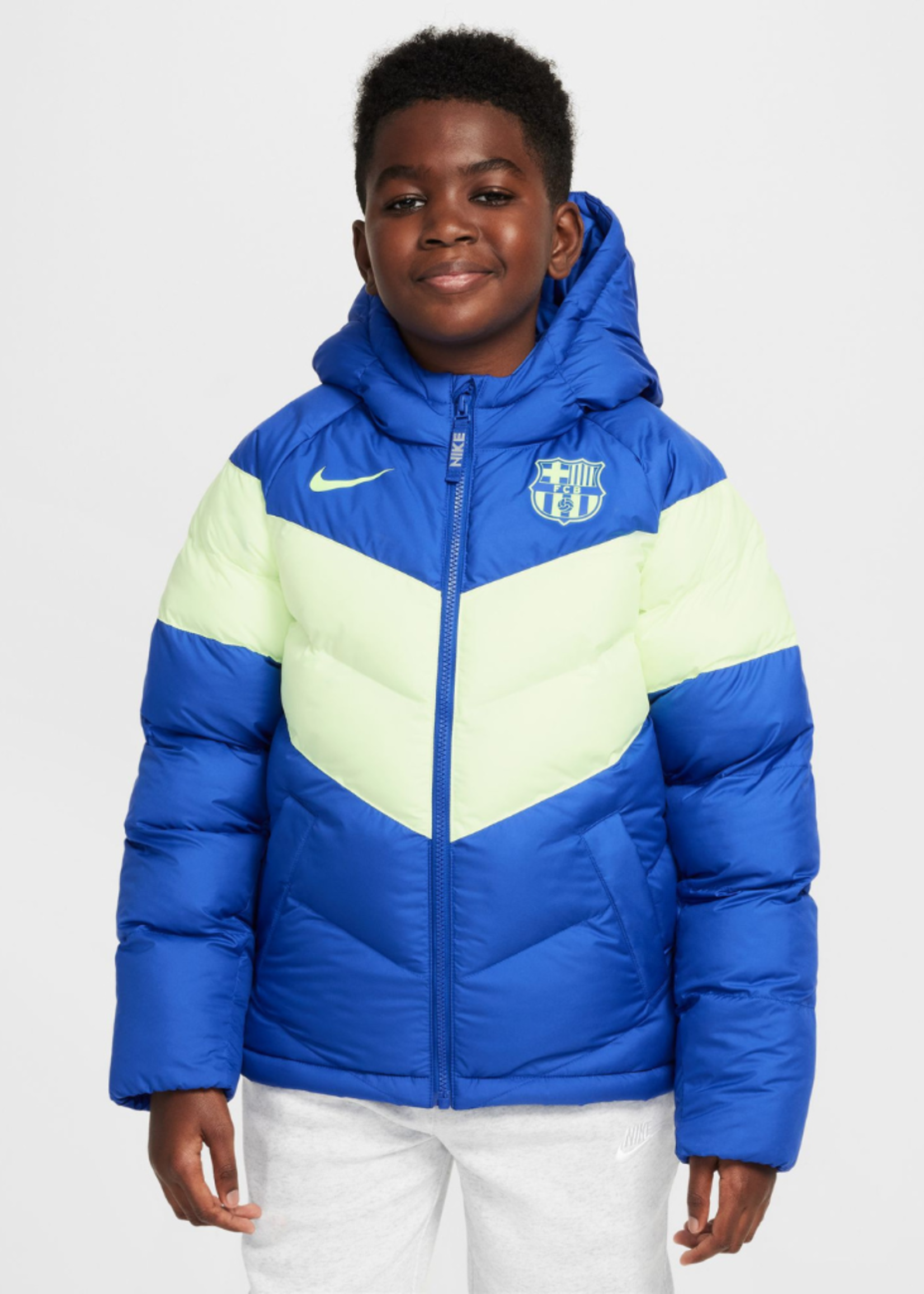 NIKE FC Barcelona Third Jacket  ROYAL/VOLT/LIME FQ3423-417