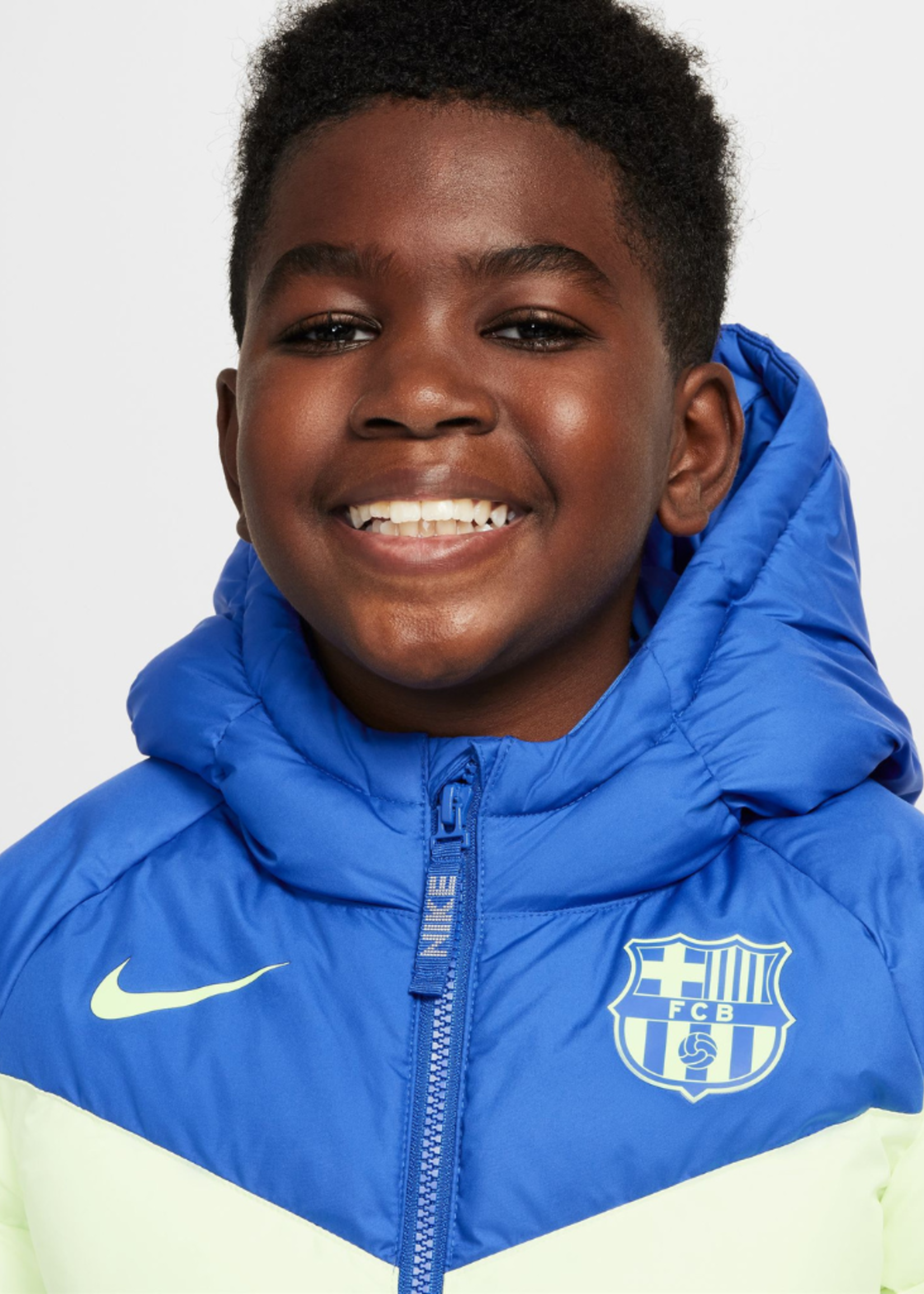 NIKE FC Barcelona Third Jacket  ROYAL/VOLT/LIME FQ3423-417