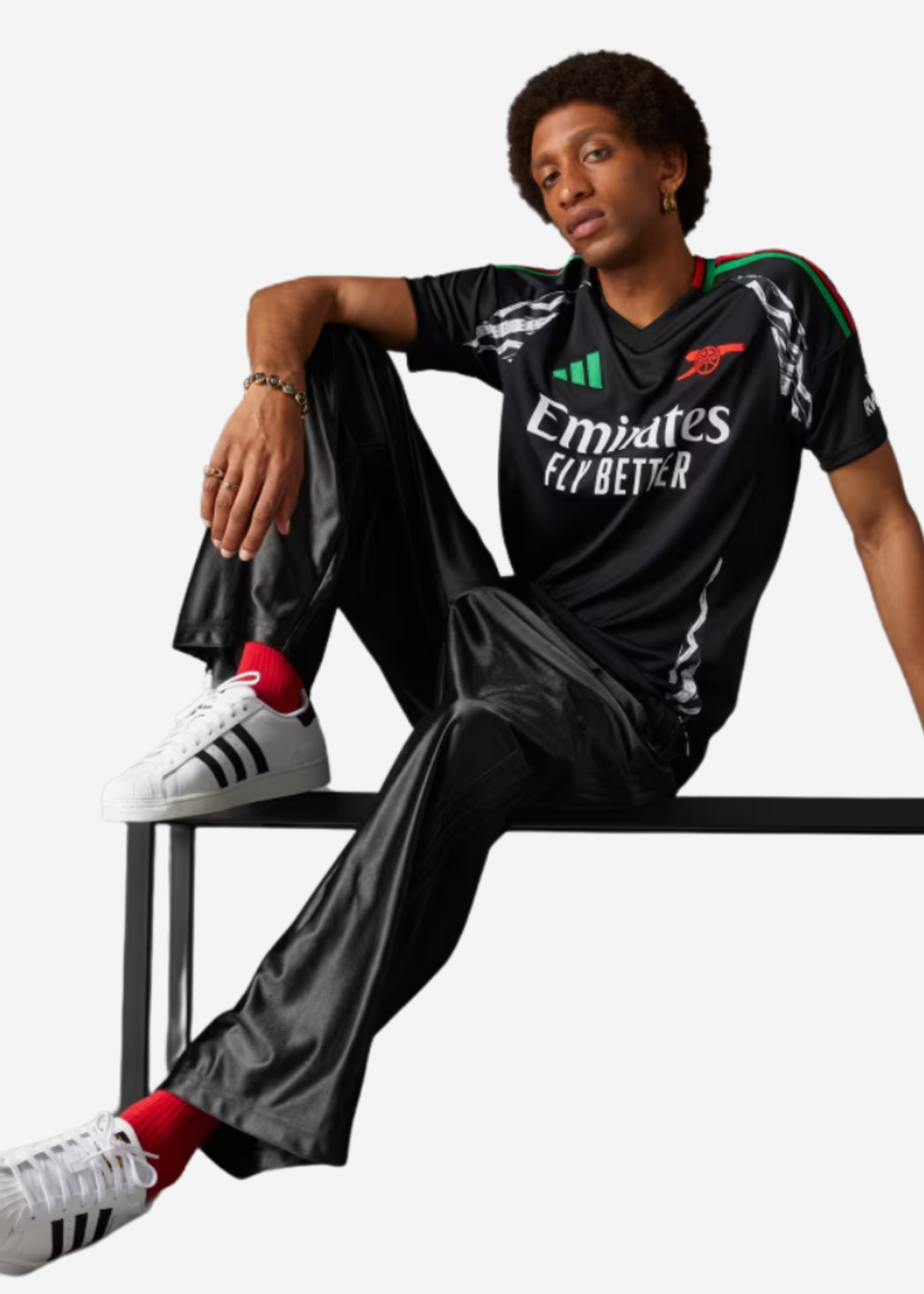 ADIDAS AFC ARSENAL AWAY JERSEY BLACK IT6148