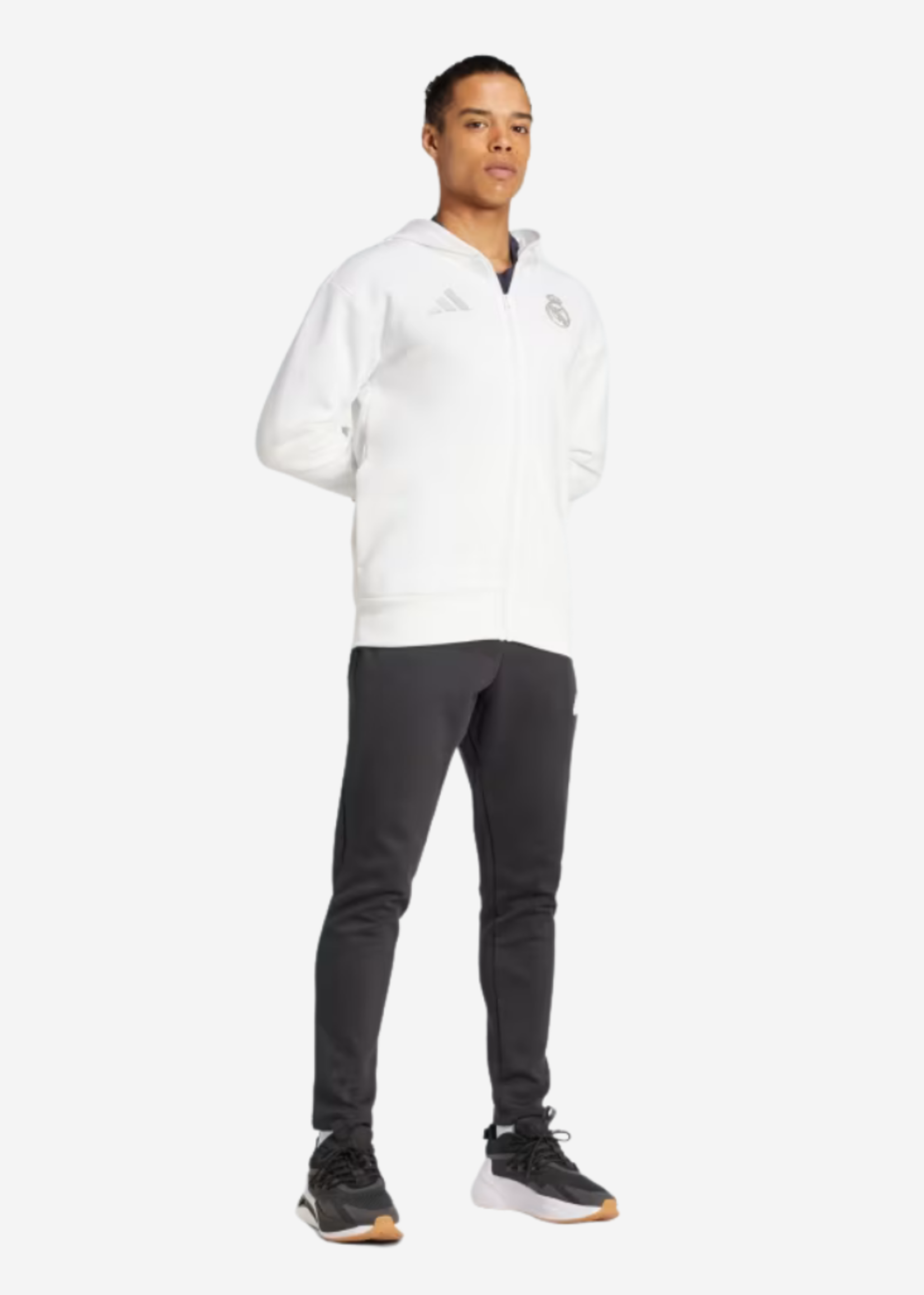 ADIDAS REAL MADRID ANTH JACKET WHITE IT3805