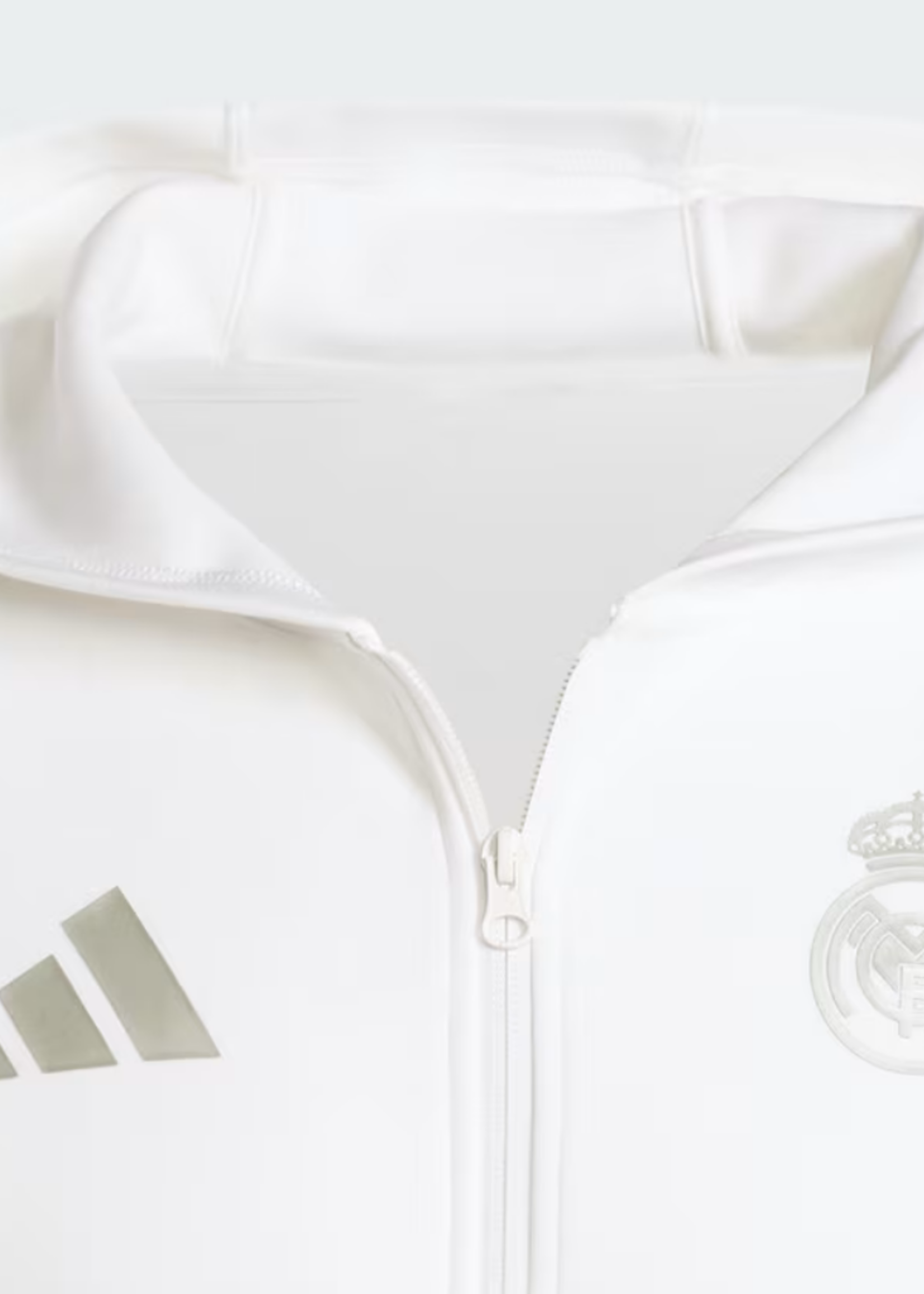 ADIDAS REAL MADRID ANTH JACKET WHITE IT3805