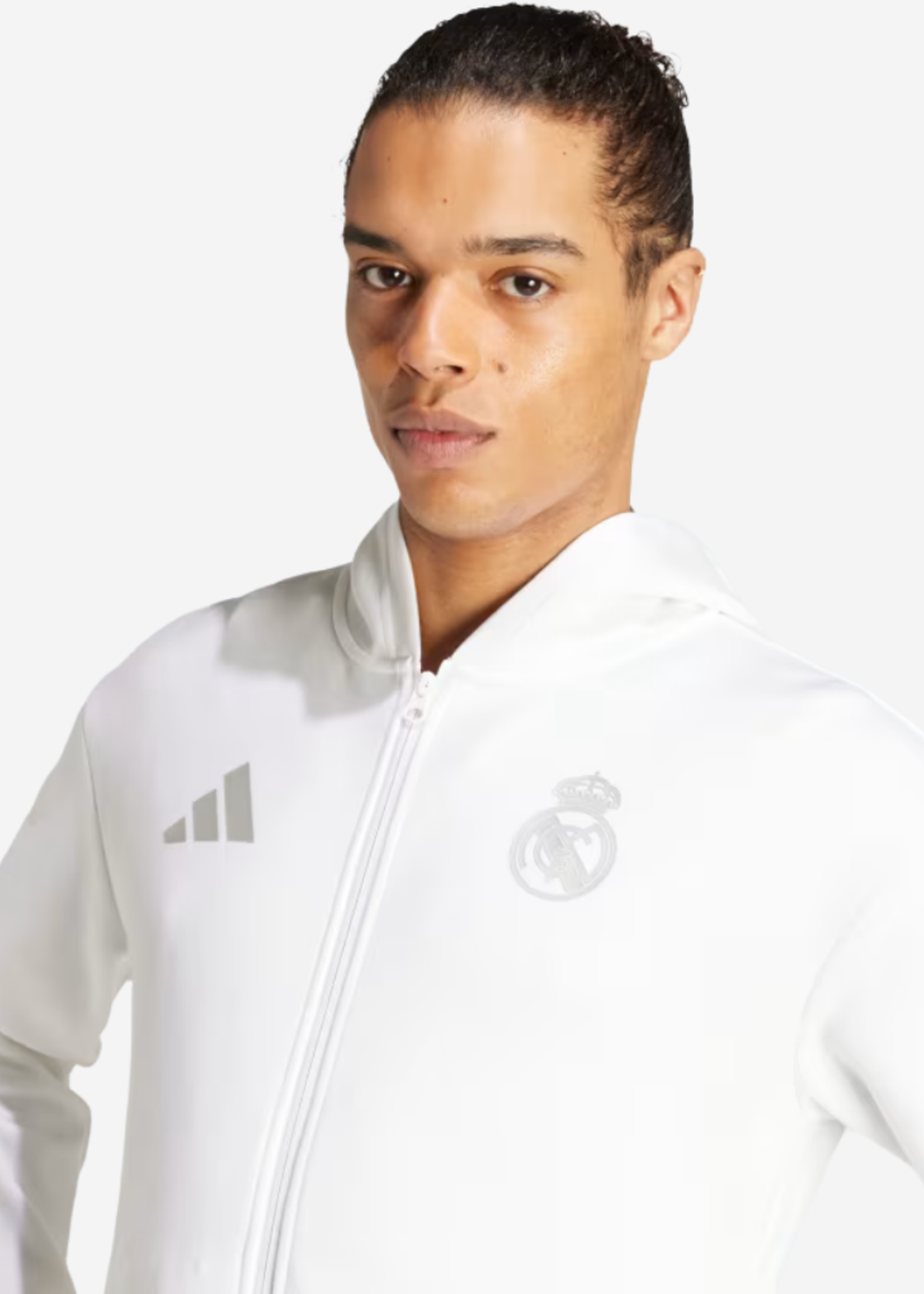 ADIDAS REAL MADRID ANTH JACKET WHITE IT3805