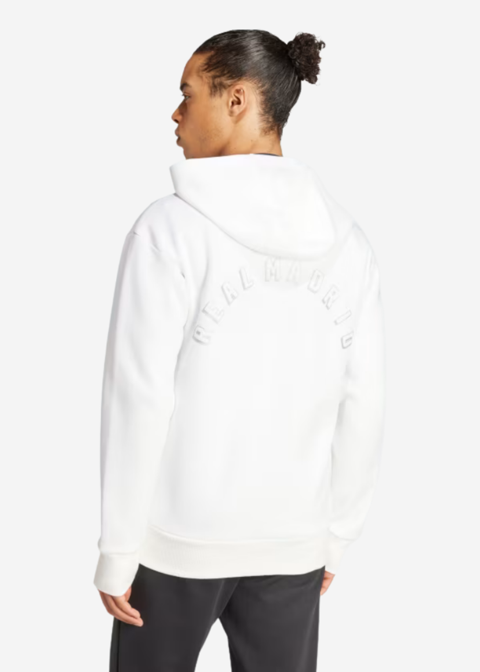 ADIDAS REAL MADRID ANTH JACKET WHITE IT3805