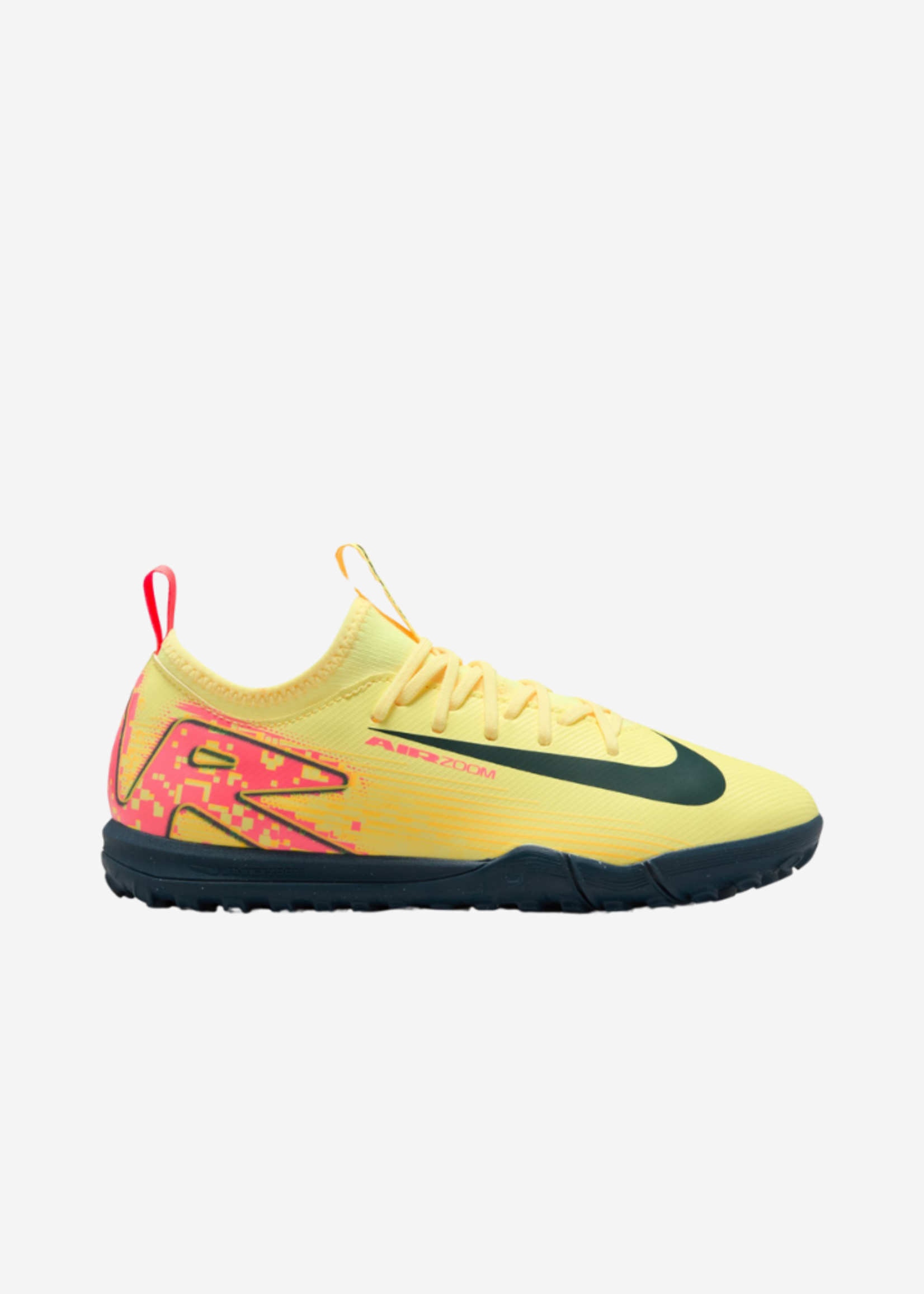 NIKE JR ZOOM VAPOR 16 ACADEMY KM TF LT LASER ORANGE/NAVY FQ8285-800